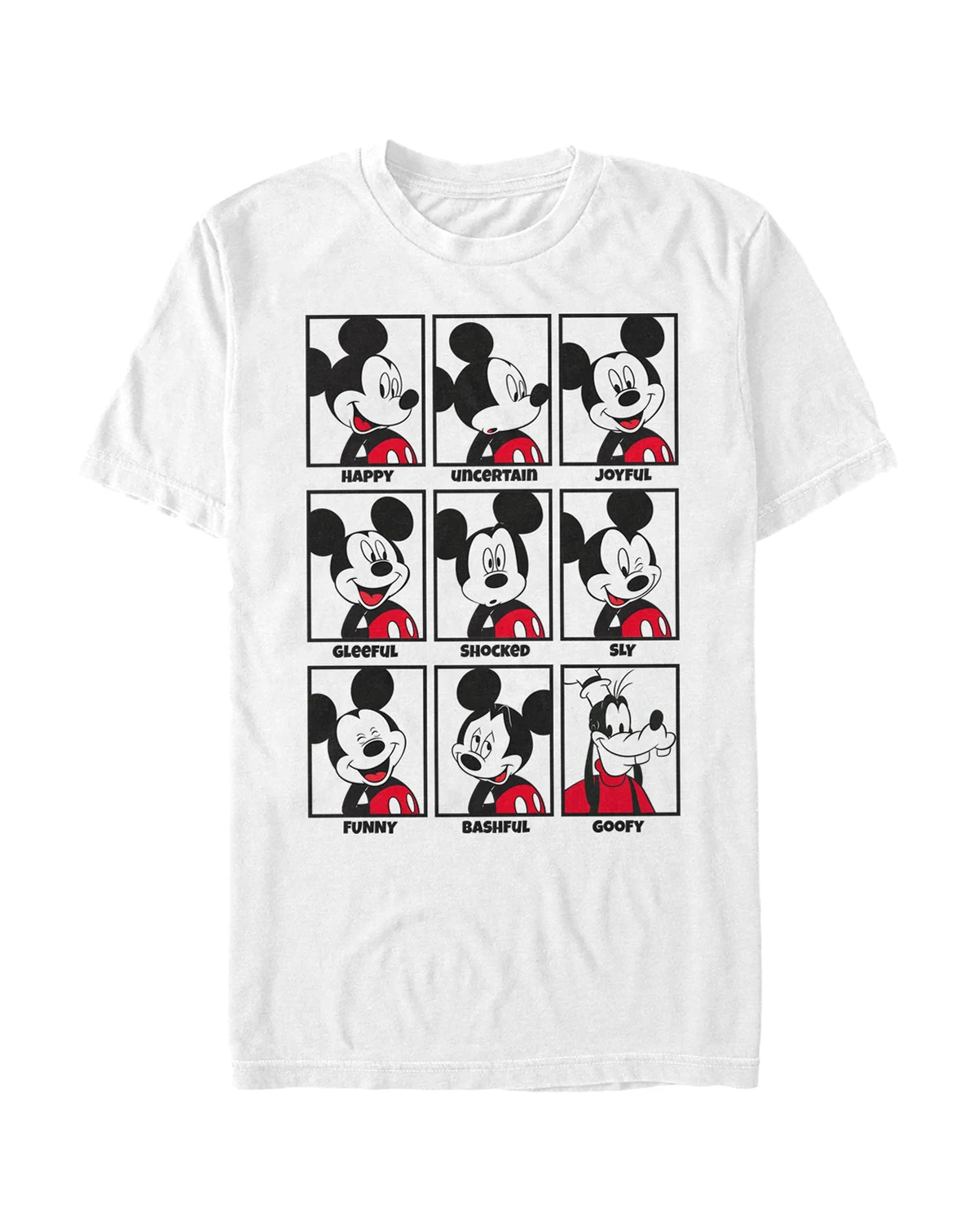 Men's Mickey Mood Short Sleeve T-Shirt