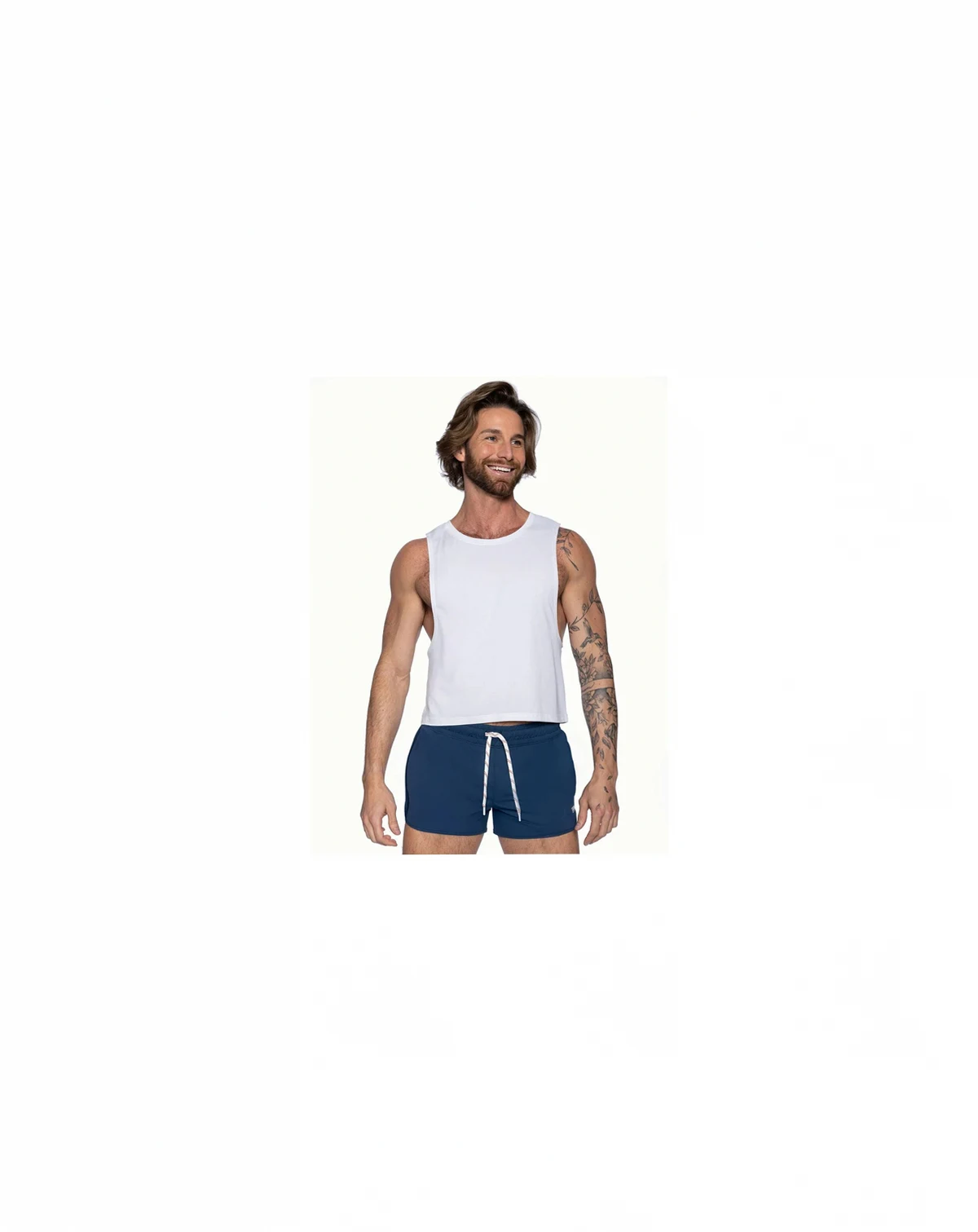 Men's Crop Pride Tank