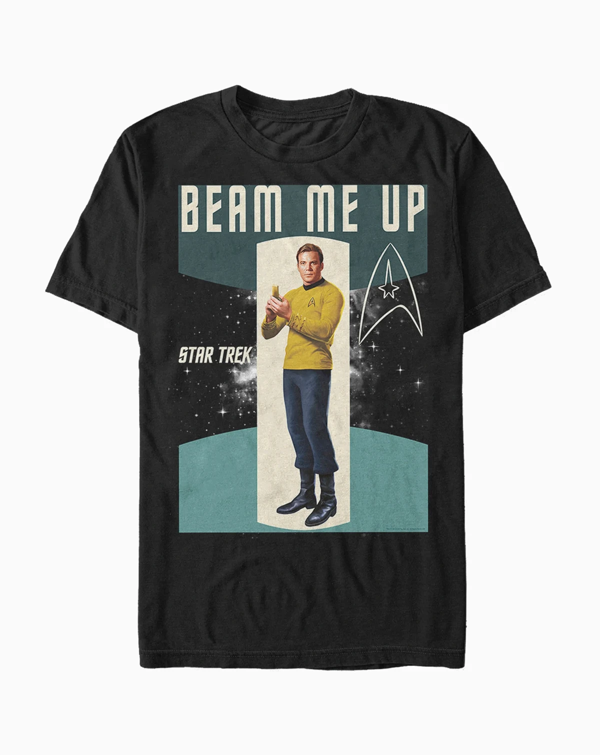 Star Trek Men's The Original Series Beam Me Up Short Sleeve T-Shirt