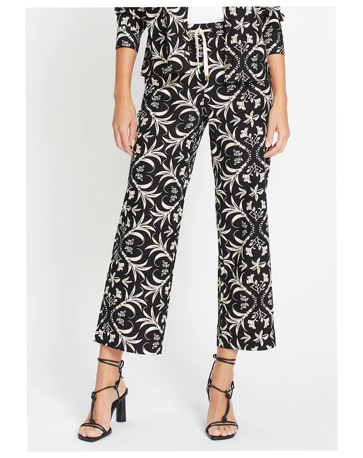 Women's Anna Fit Ornamental Cropped Pant