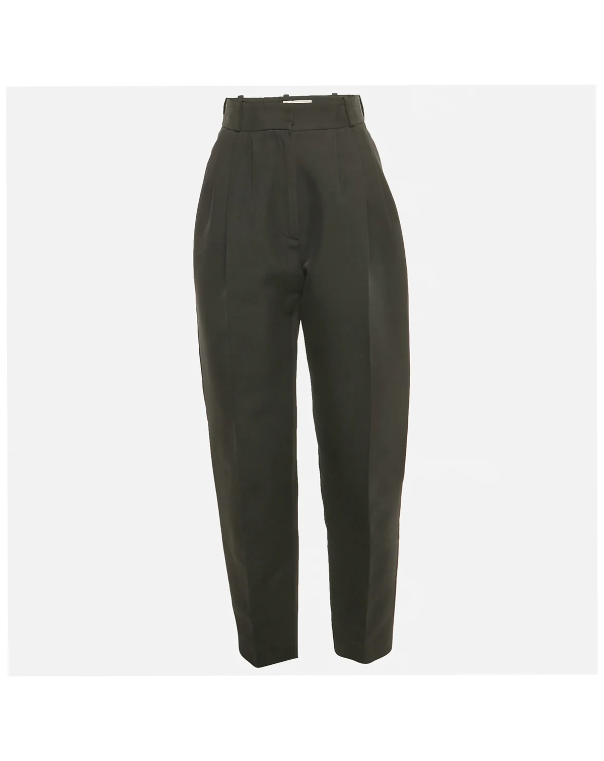 Women's Cotton And Silk Tailored Trousers