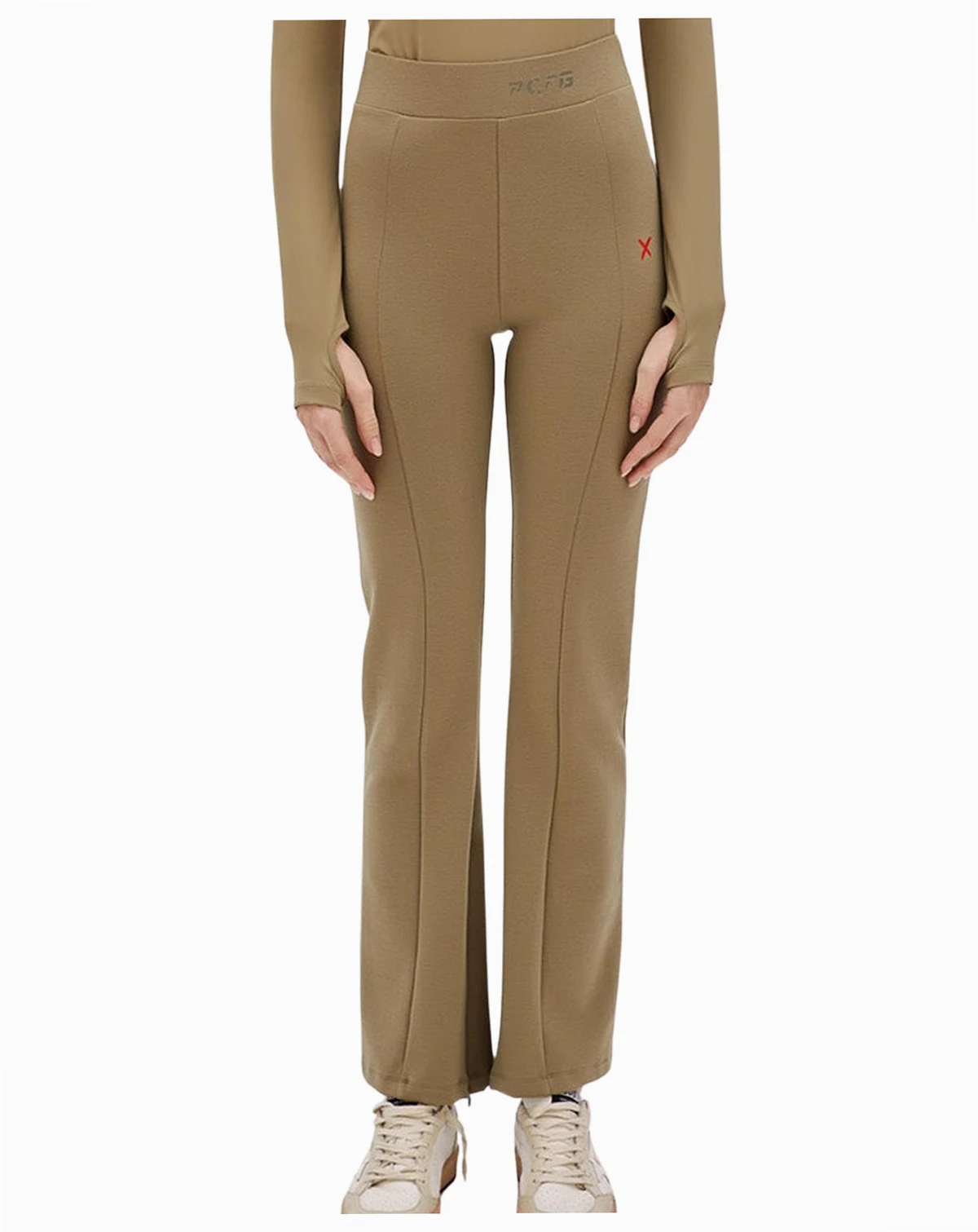 Women's Cotton Blend Flare Yoga Pants