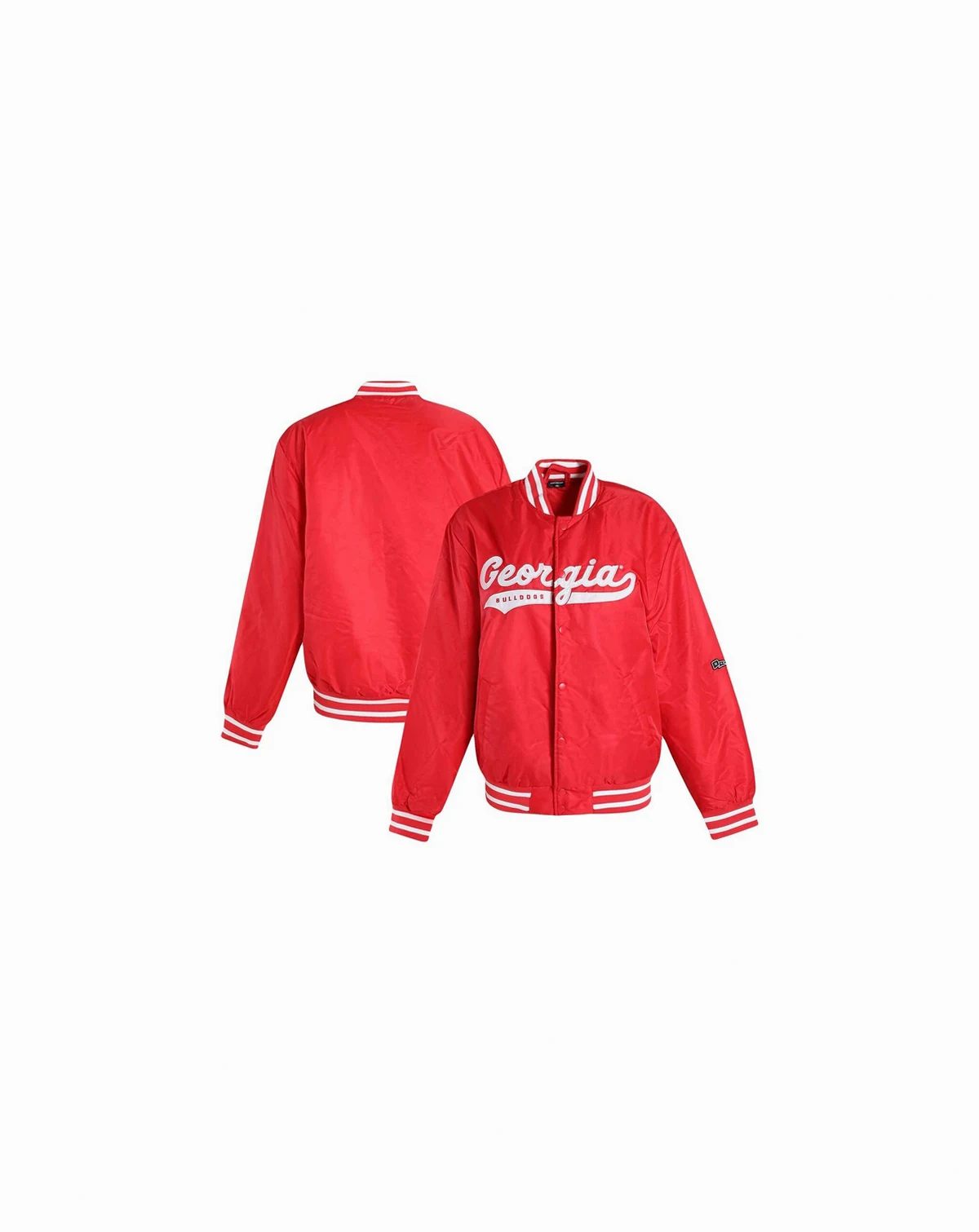 Women's Red Georgia Bulldogs A-Game Varsity Full-Snap Jacket