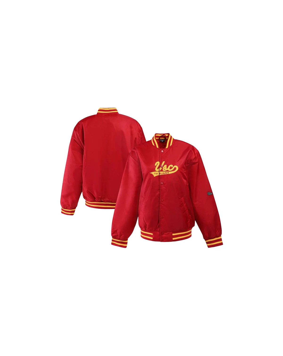 Women's Cardinal USC Trojans A-Game Varsity Full-Snap Jacket