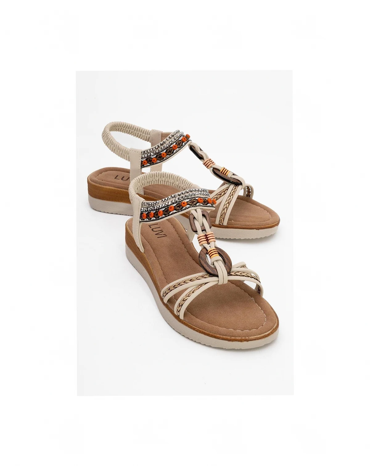 CHER Braided Strap Sandal (Women)
