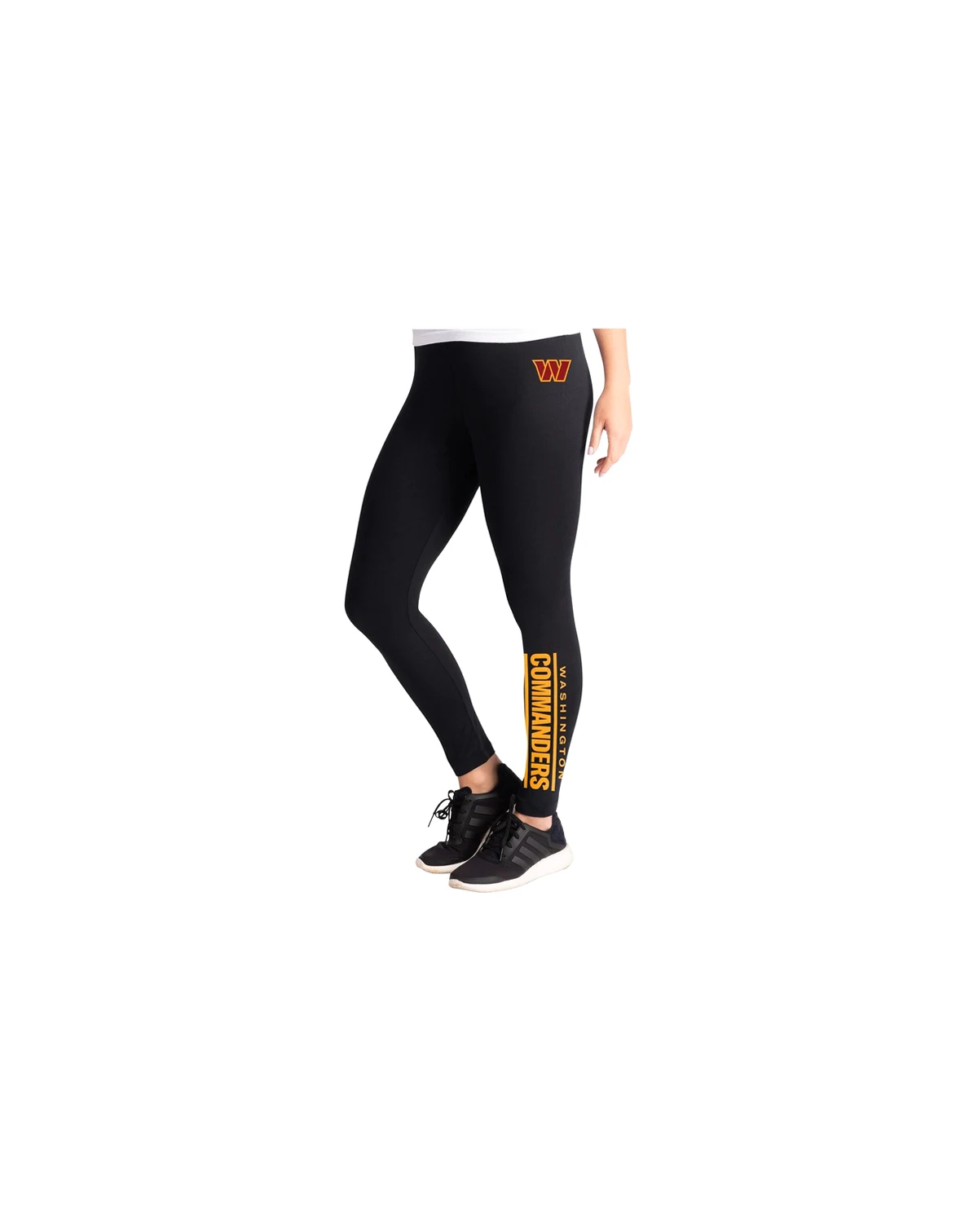Women's Black Washington Commanders Pregame Leggings
