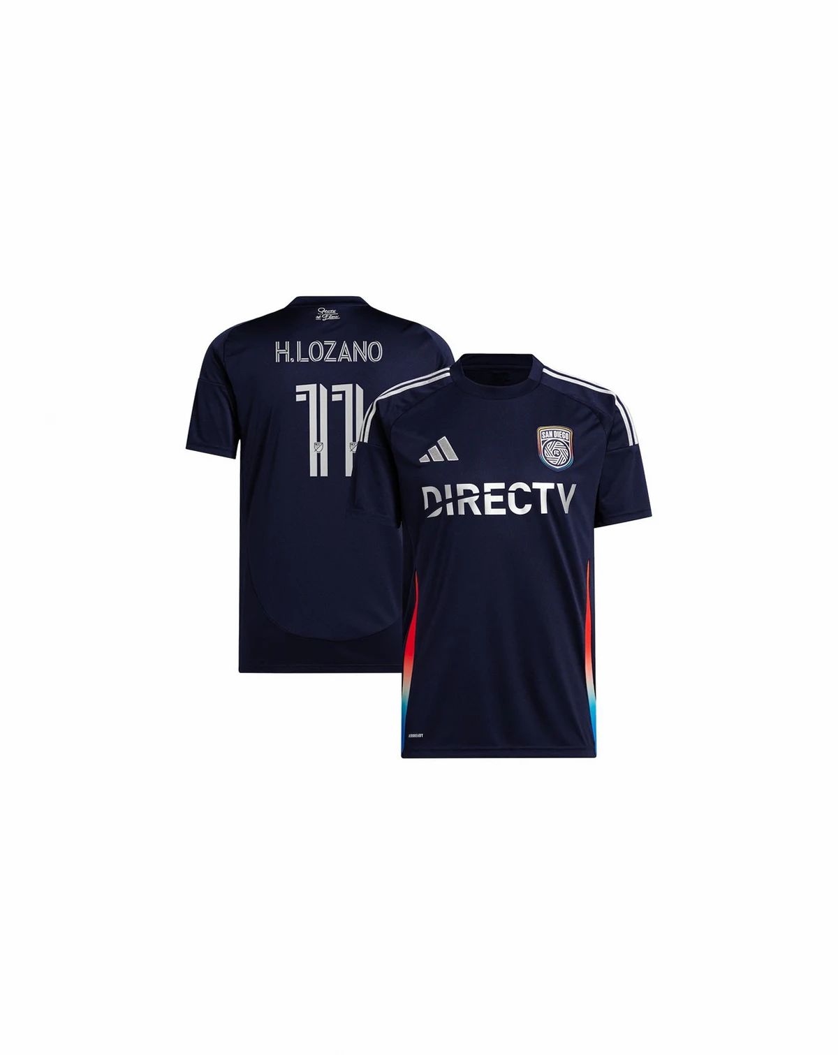 Men's Hirving Lozano Navy San Diego FC 2025 State of Flow Replica Player Jersey
