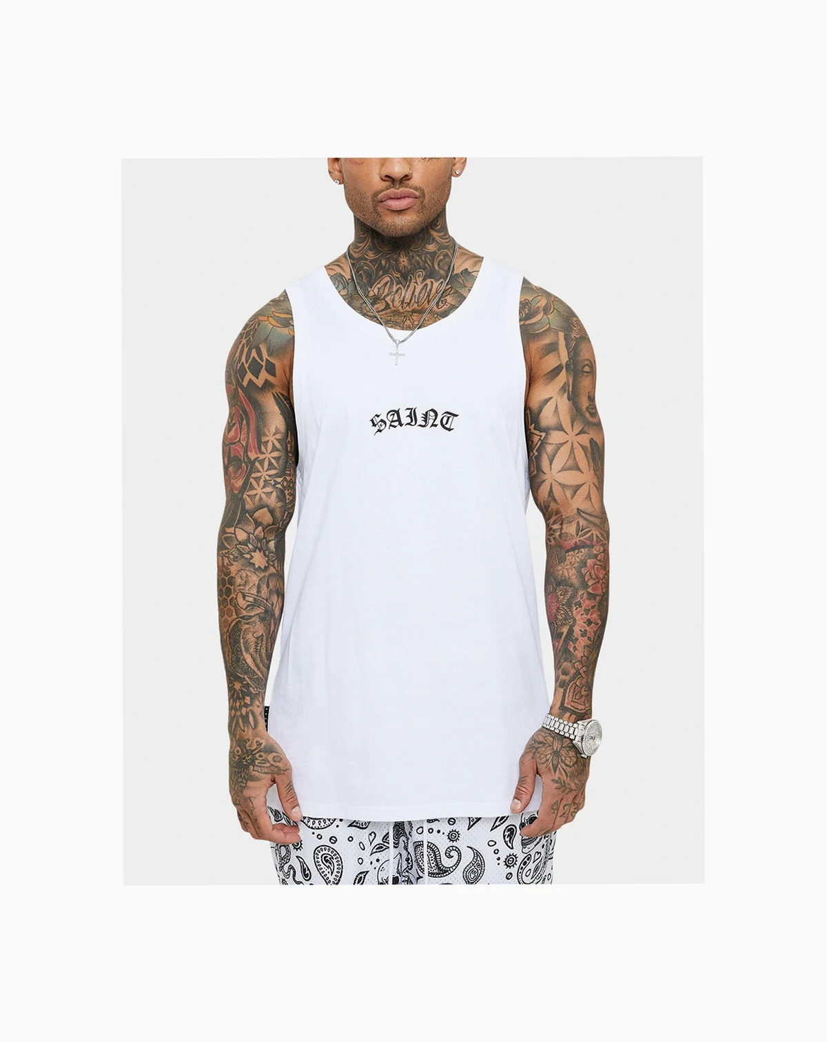 Men's Day Of The Dead Singlet T-Shirts