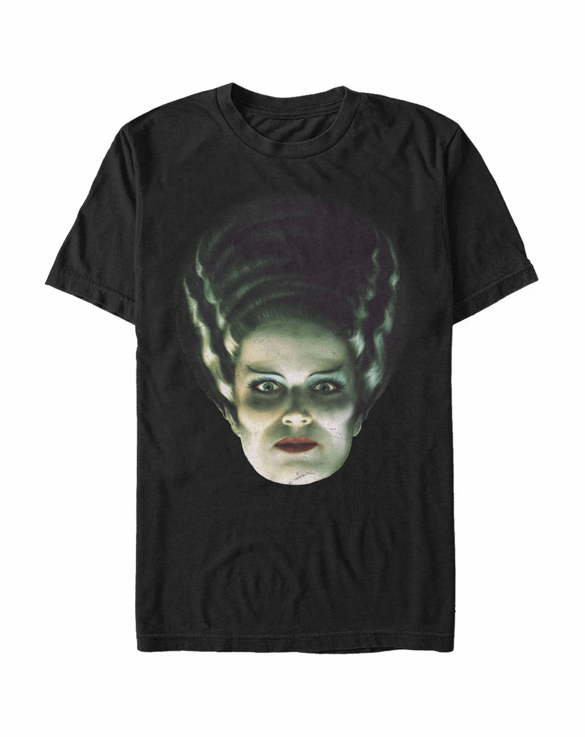 Universal Monsters Men's Frankenstein's Bride Big Face Short Sleeve T-Shirt