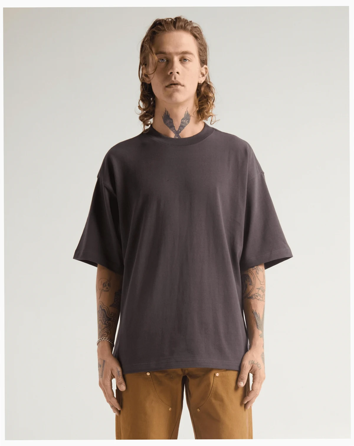 Men's Garment Dye Designer Tee Shirt