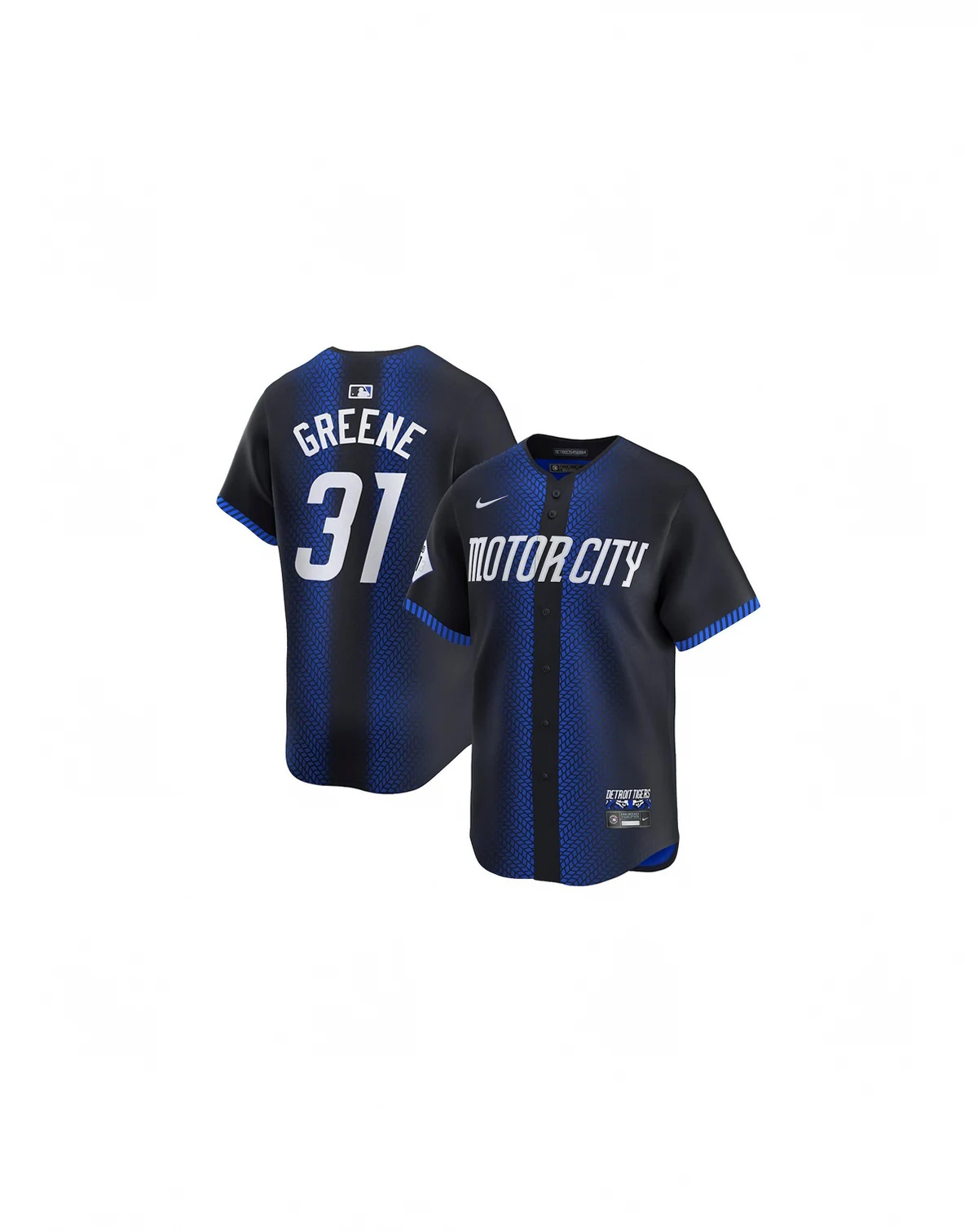 Men's Riley Greene Navy Detroit Tigers City Connect Limited Player Jersey