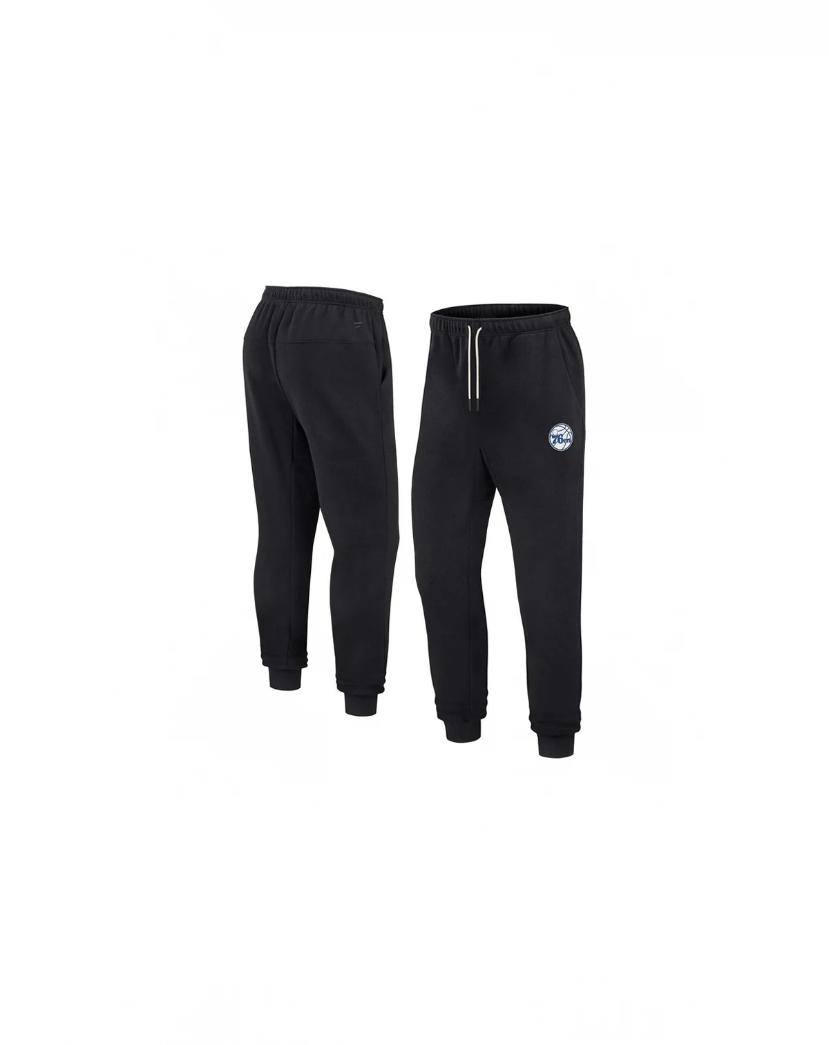 Men's and Women's Black Philadelphia 76ers Super Soft Fleece Jogger