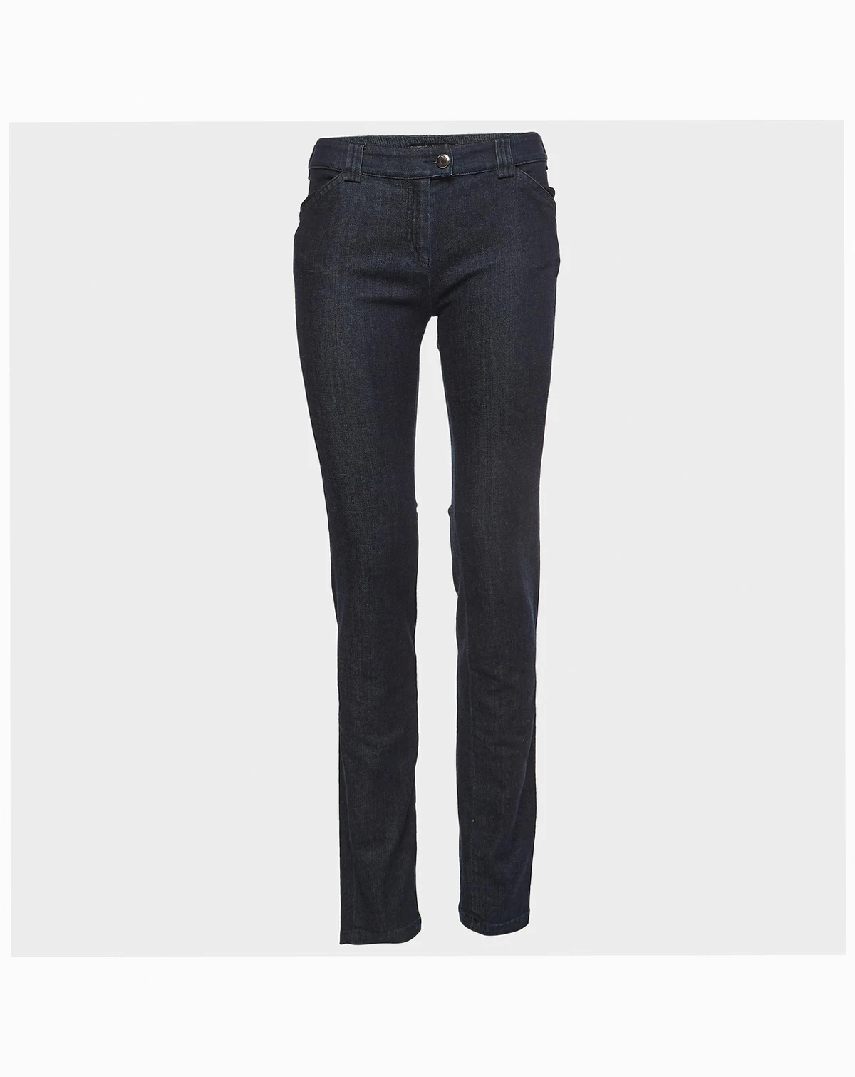 Women's Navy Blue Denim Slim Fit Jeans
