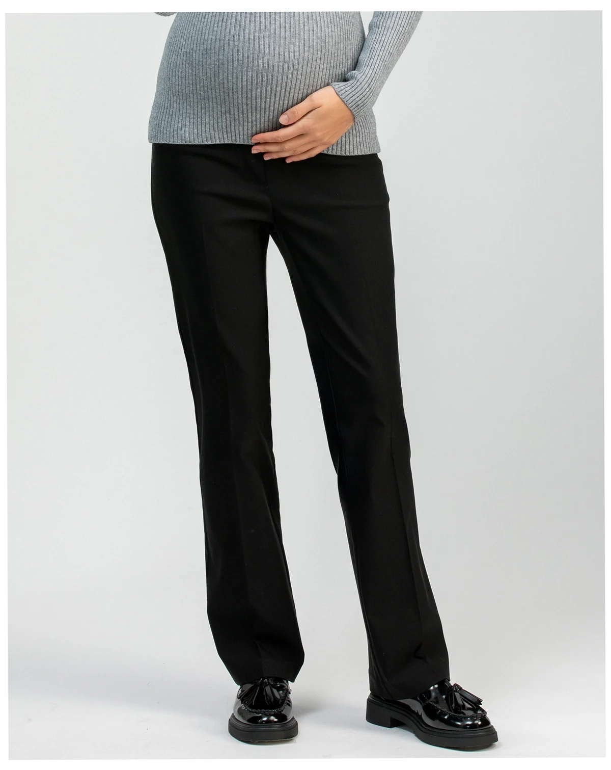 Maternity Slim Trousers Prince with High Stretch Waistband
