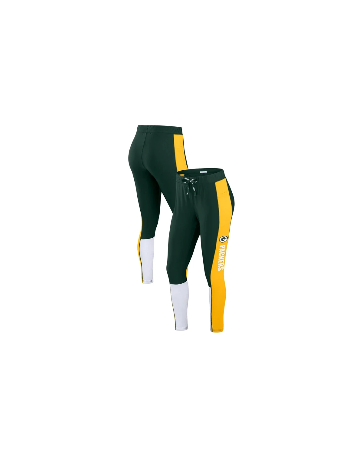 Women's Green Bay Packers Color-block Leggings