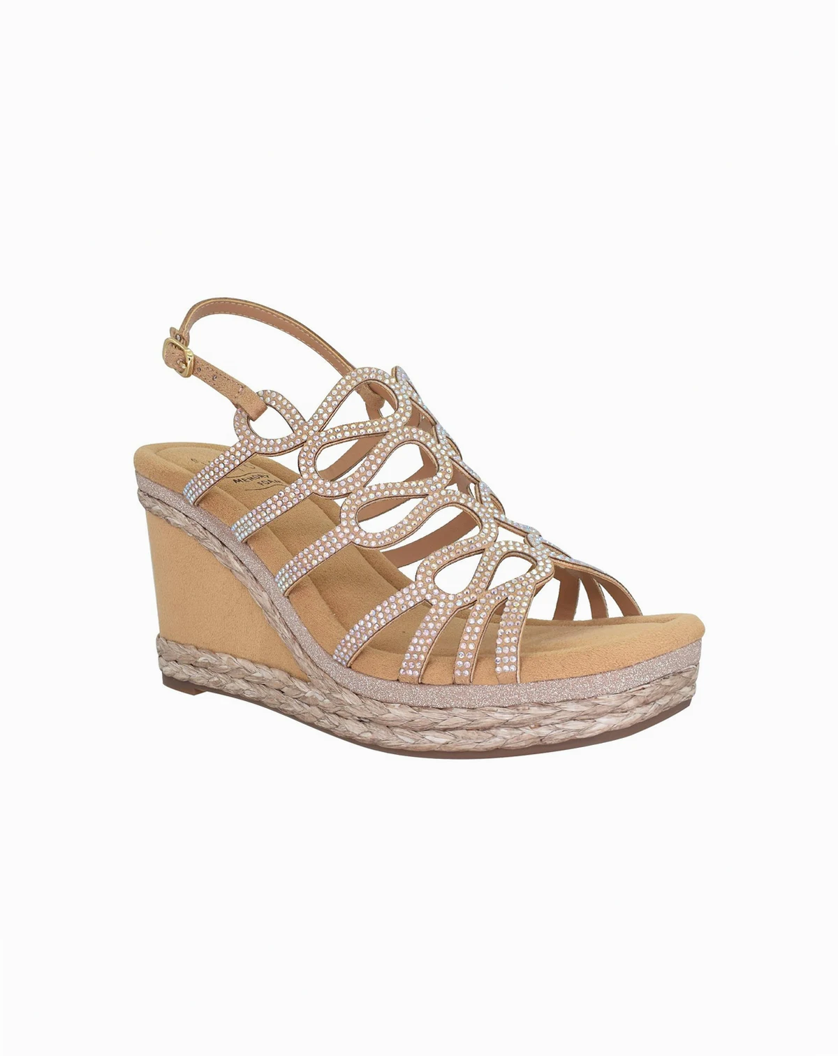 Women's Orleans Raffia Platform Wedge Sandals