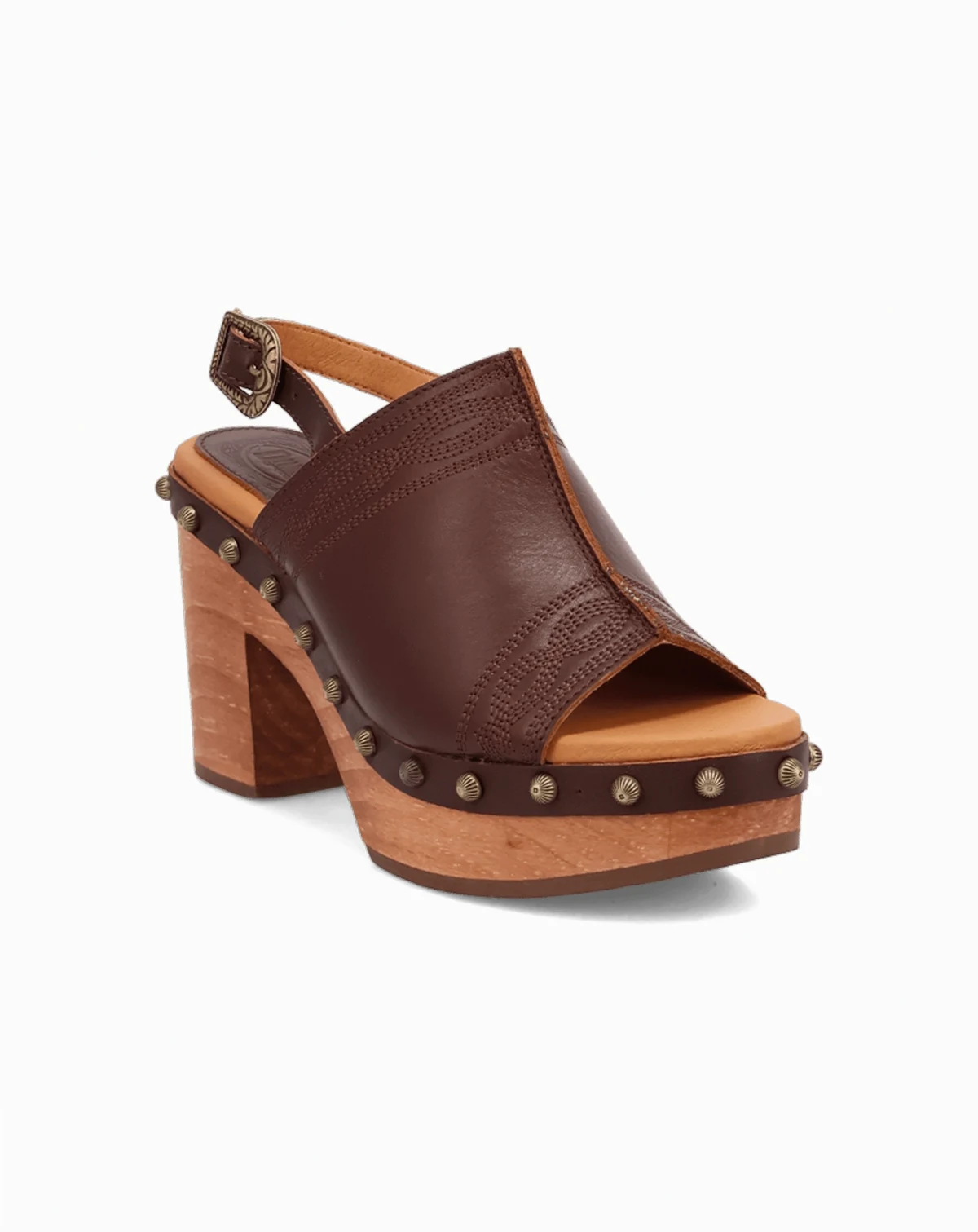 Women's Clover Wooden Sandal