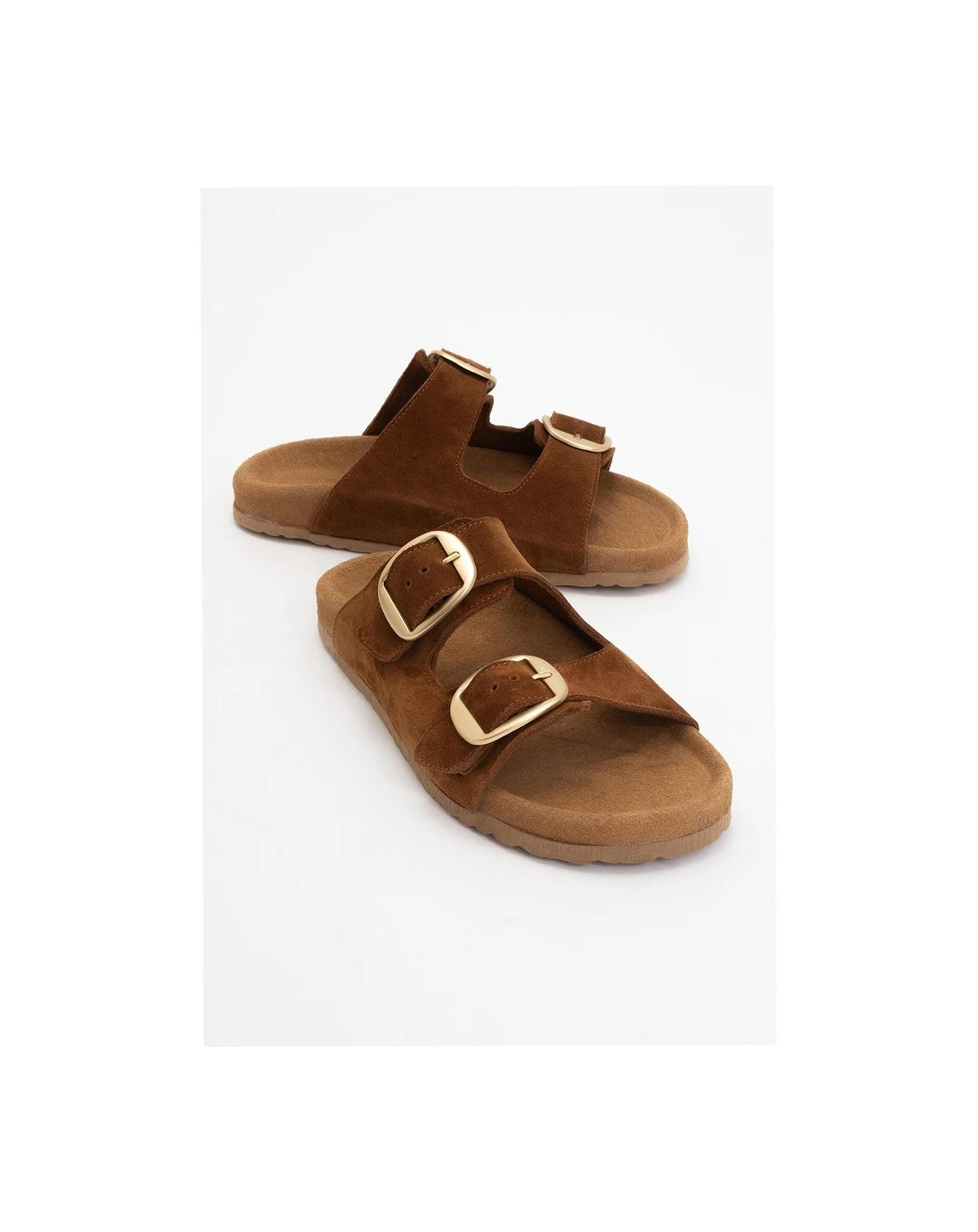 Ovesta Soft Footbed Leather Slide Sandal (Women