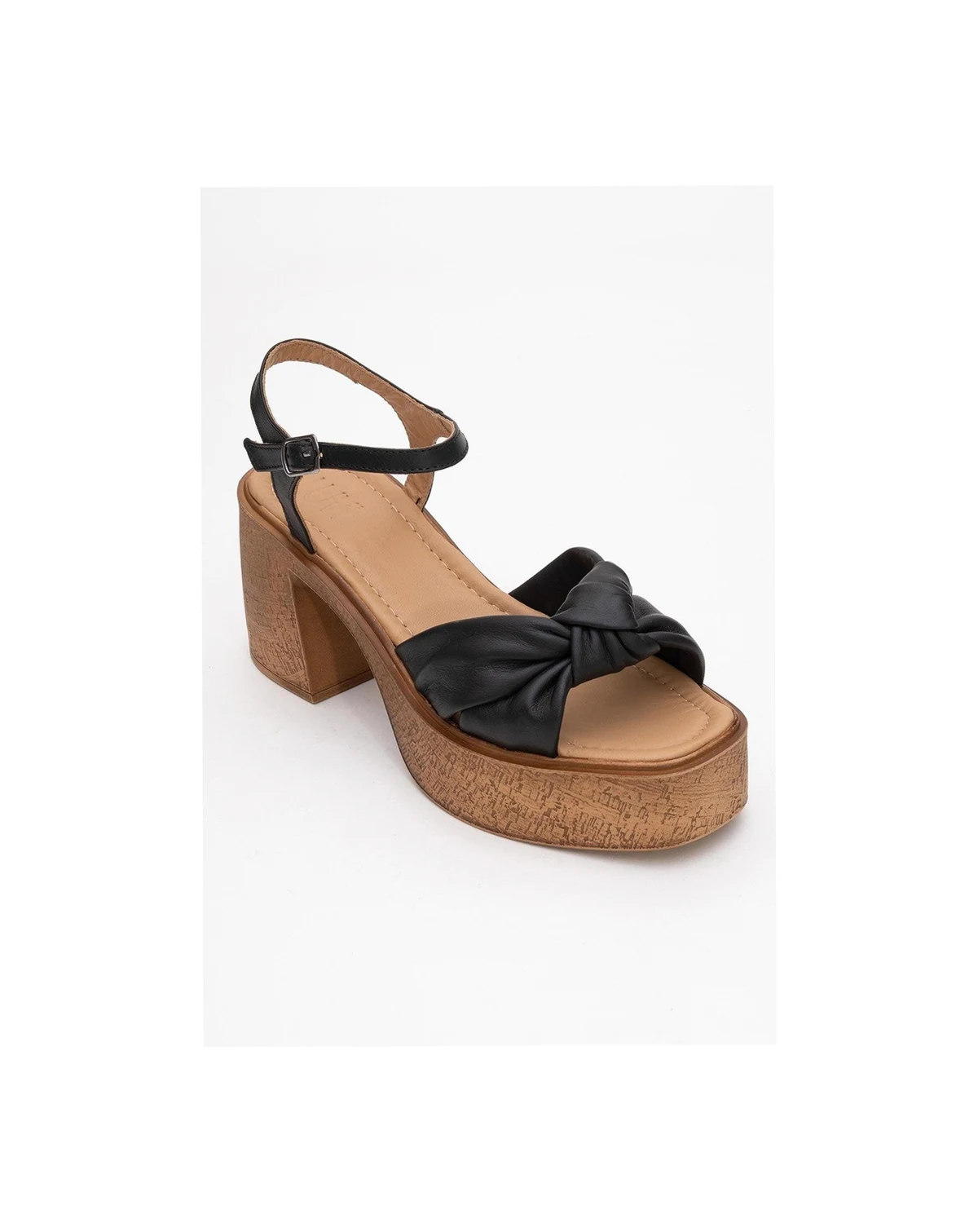 Tily Platform Wedge Leather Sandal (Women)