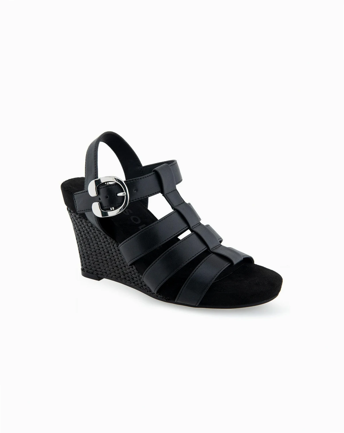 Women's Paige Buckle Strap Wedge