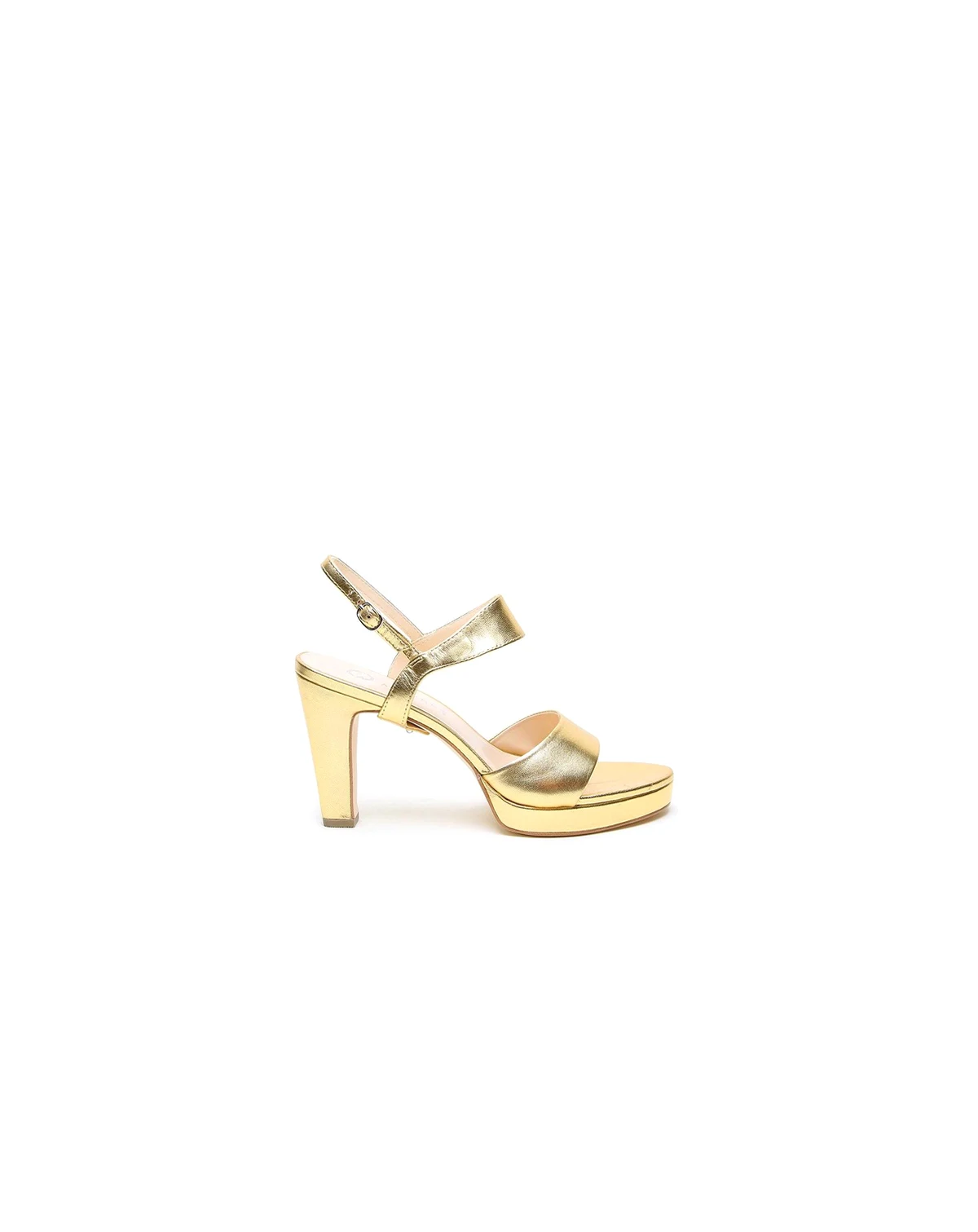 Women's Gold Elsie Customizable Platform