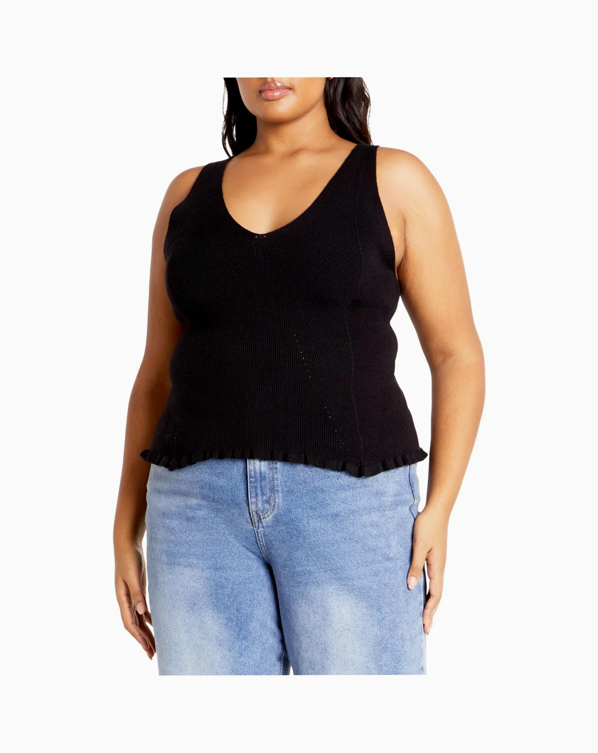 Plus Size Sammie V-neck Top