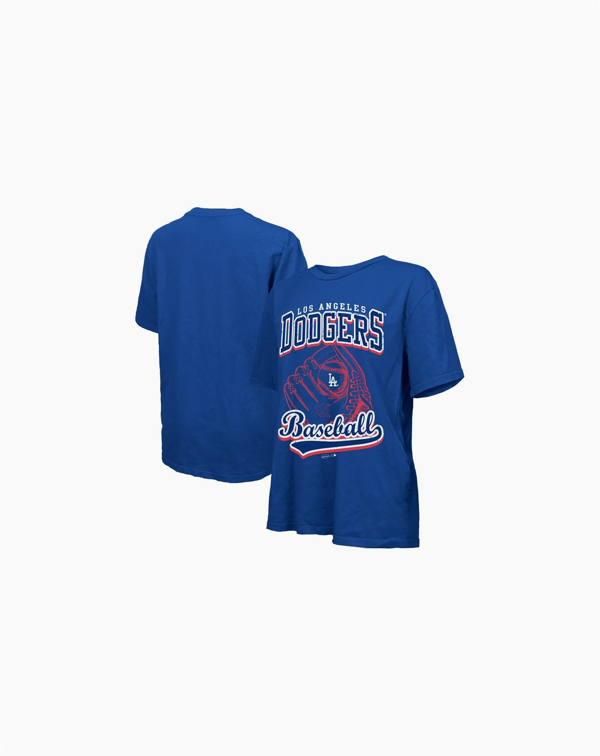 Women's Royal Los Angeles Dodgers Oversized First Base T-Shirt