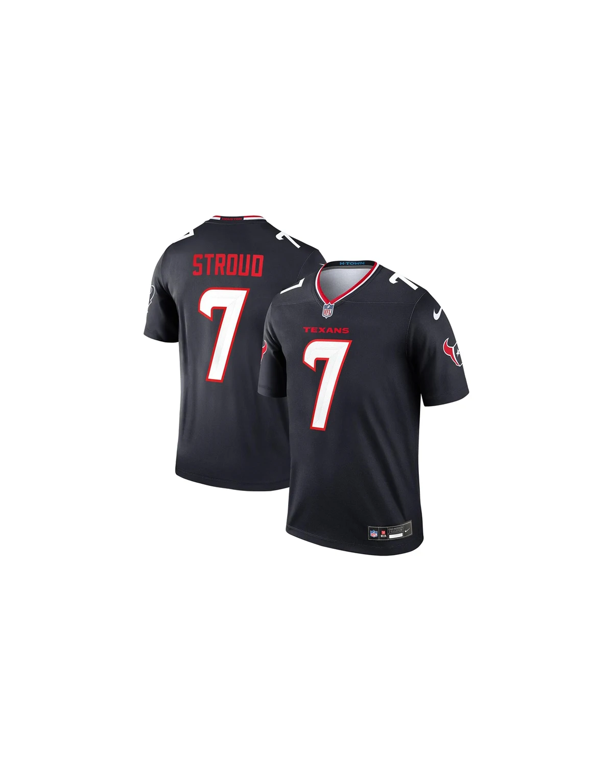 Men's C.J. Stroud Navy Houston Texans Team Legend Player Performance Top