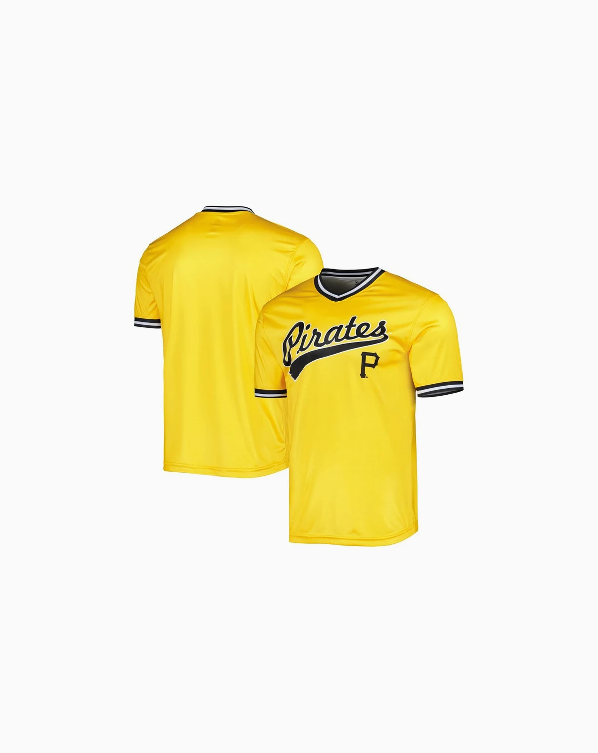 Men's Yellow Pittsburgh Pirates Cooperstown Collection Team Jersey