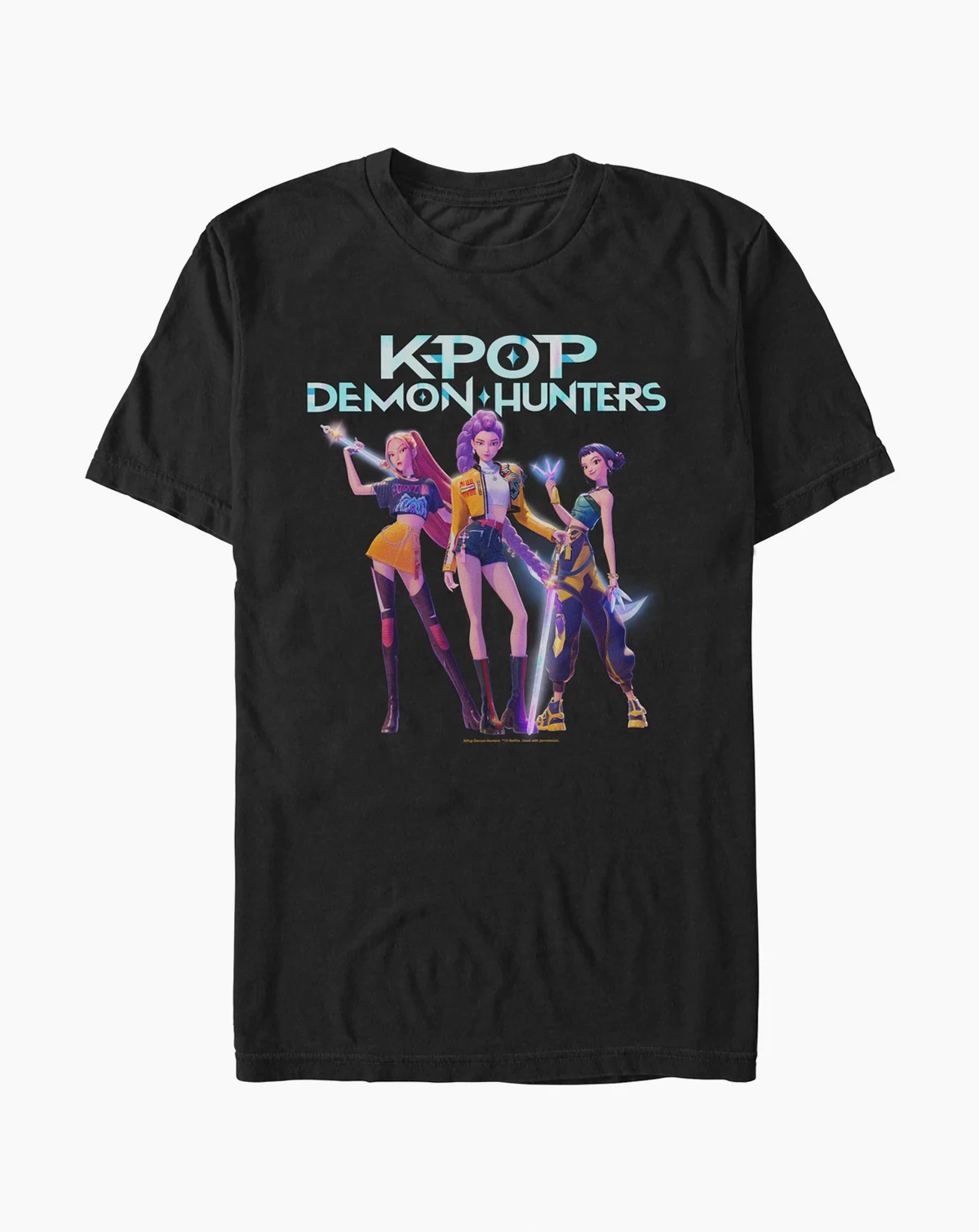 Men's K-Pop Demon Hunters Hero Group T-Shirt