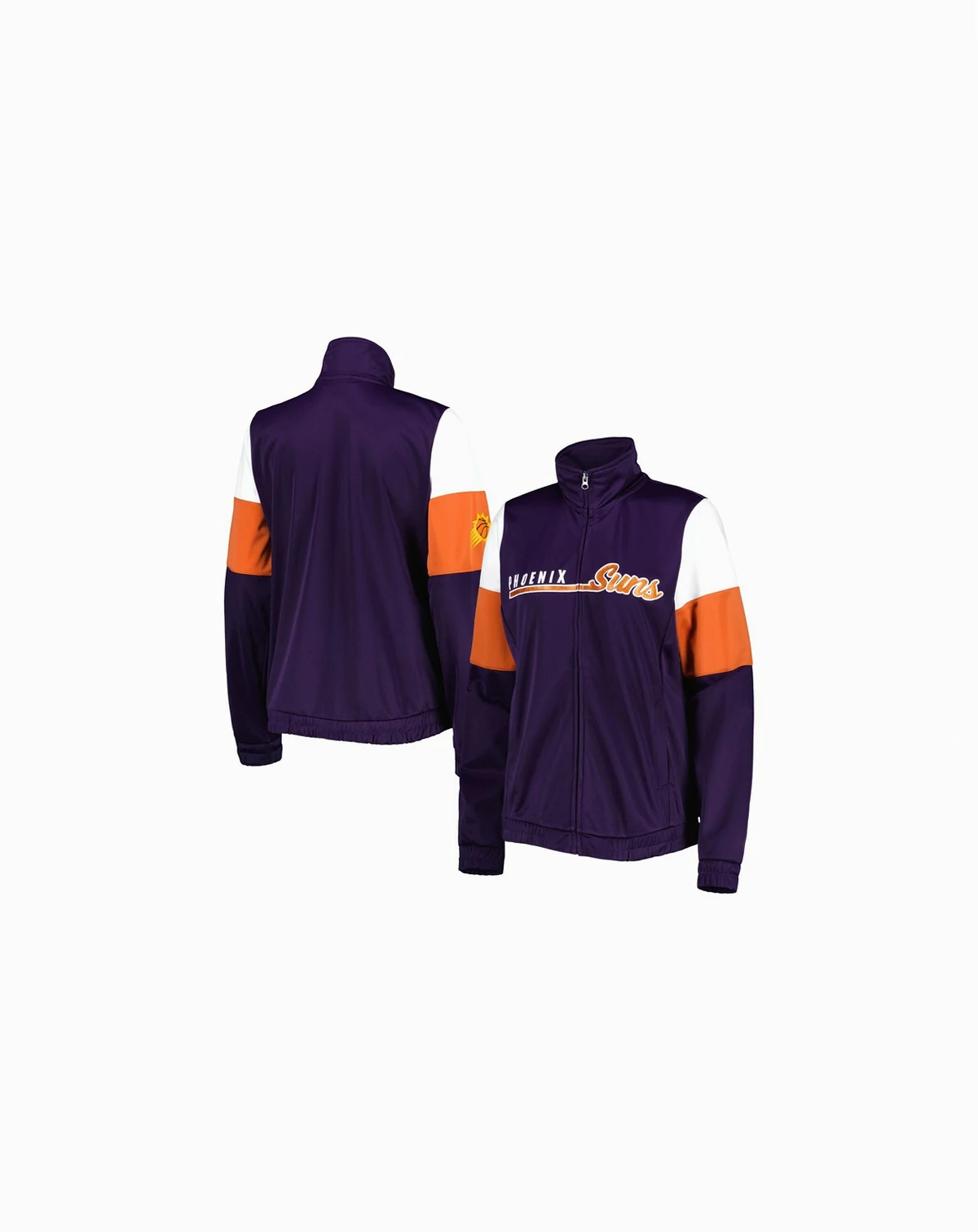 Women's Purple Phoenix Suns Change Up Full-Zip Track Jacket