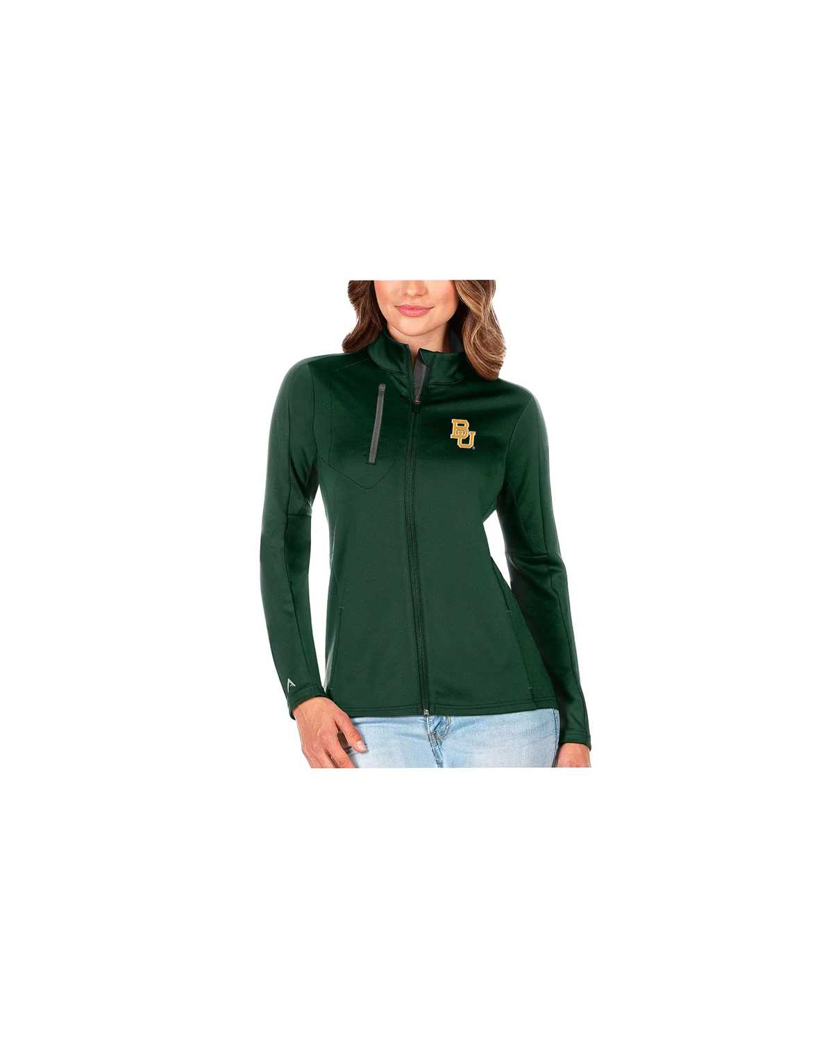 Women's Green/Graphite Baylor Bears Generation Full-Zip Jacket