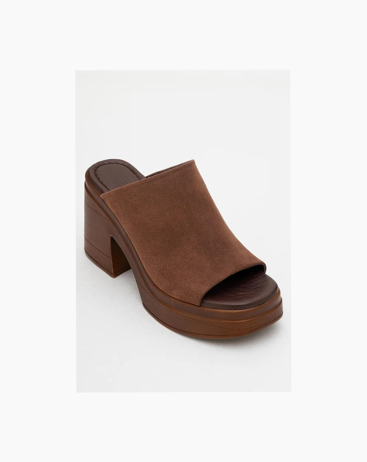 Nola Leather Platform Mules (Women)