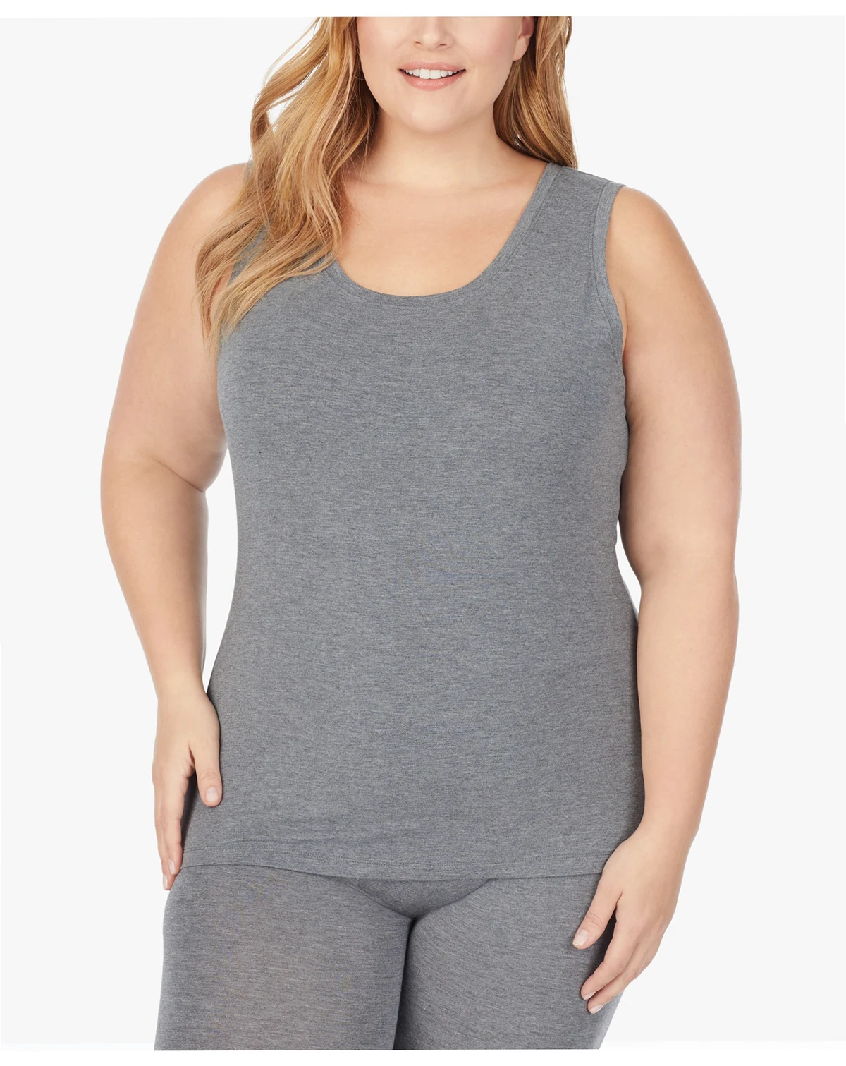 Plus Size Softwear with Stretch Reversible Tank Top