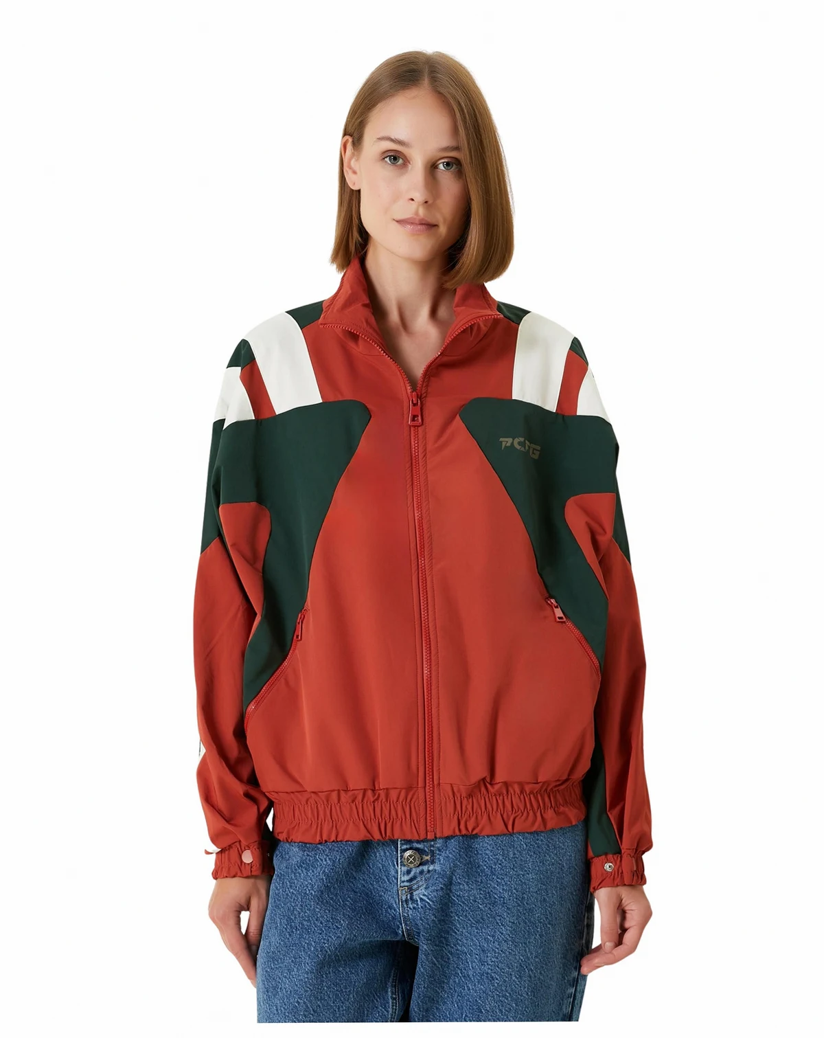 Women's Oversized Boomerang Track Jacket