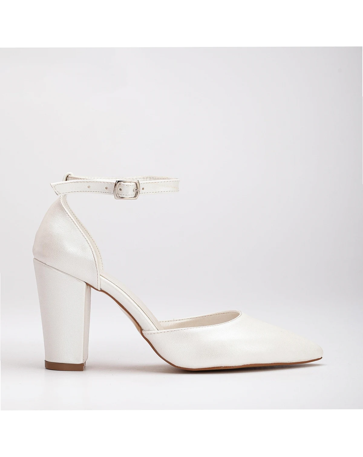 Gisele Closed Toe High Block Heels