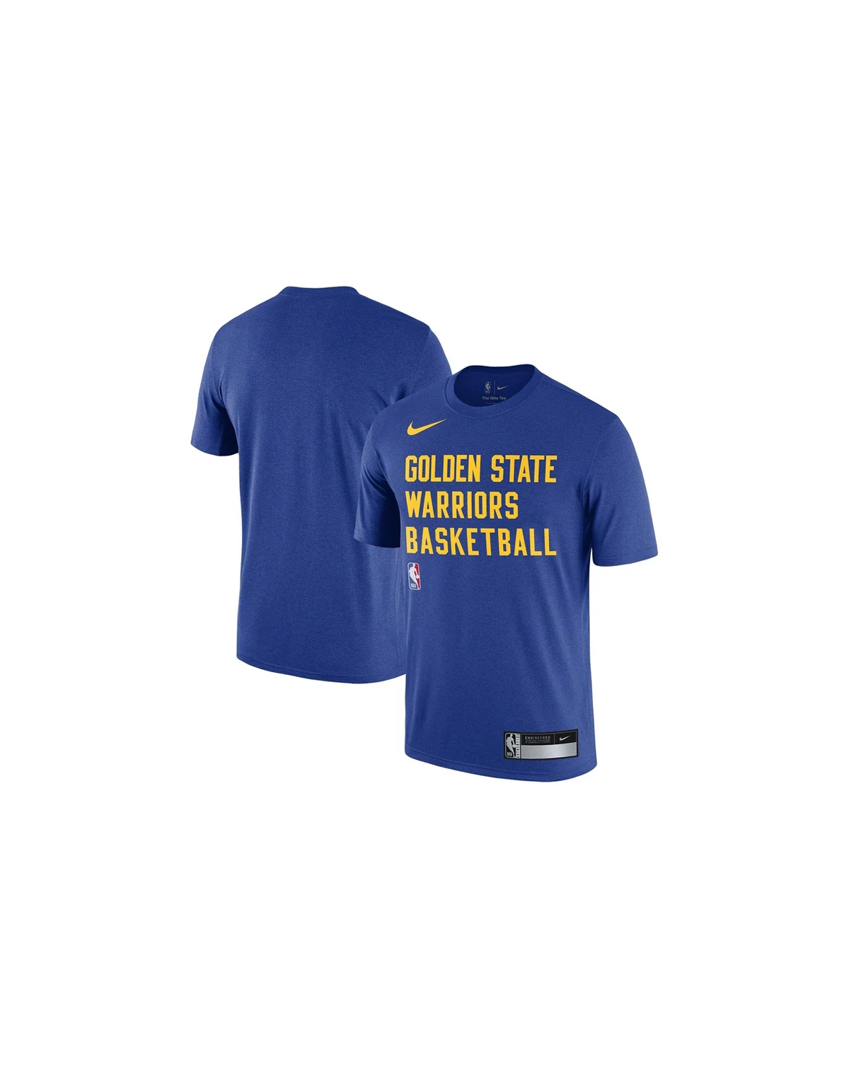 Men's Royal Golden State Warriors 2023/24 Sideline Legend Performance Practice T-shirt