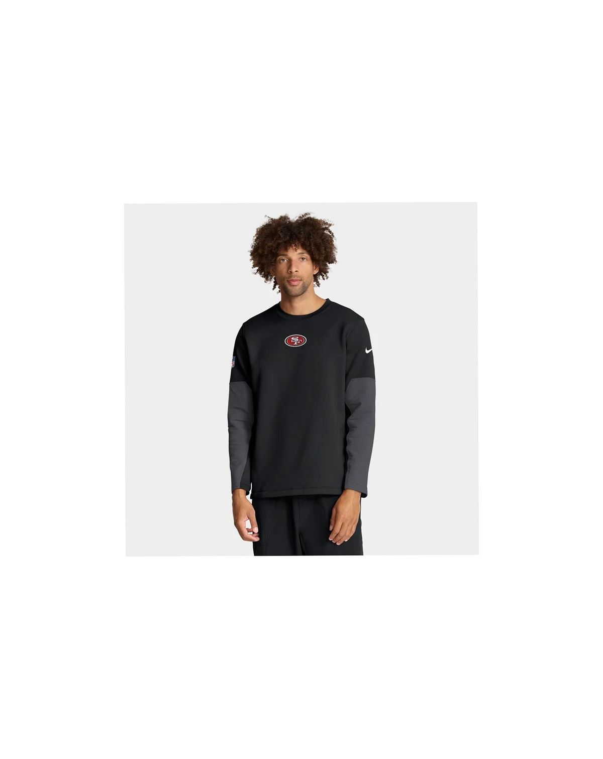Men's Black San Francisco 49ers Sideline Scripted to Win Performance Long Sleeve T-Shirt