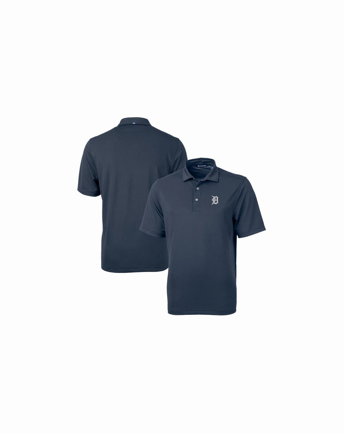 Men's Navy Detroit Tigers Virtue Eco Pique Polo