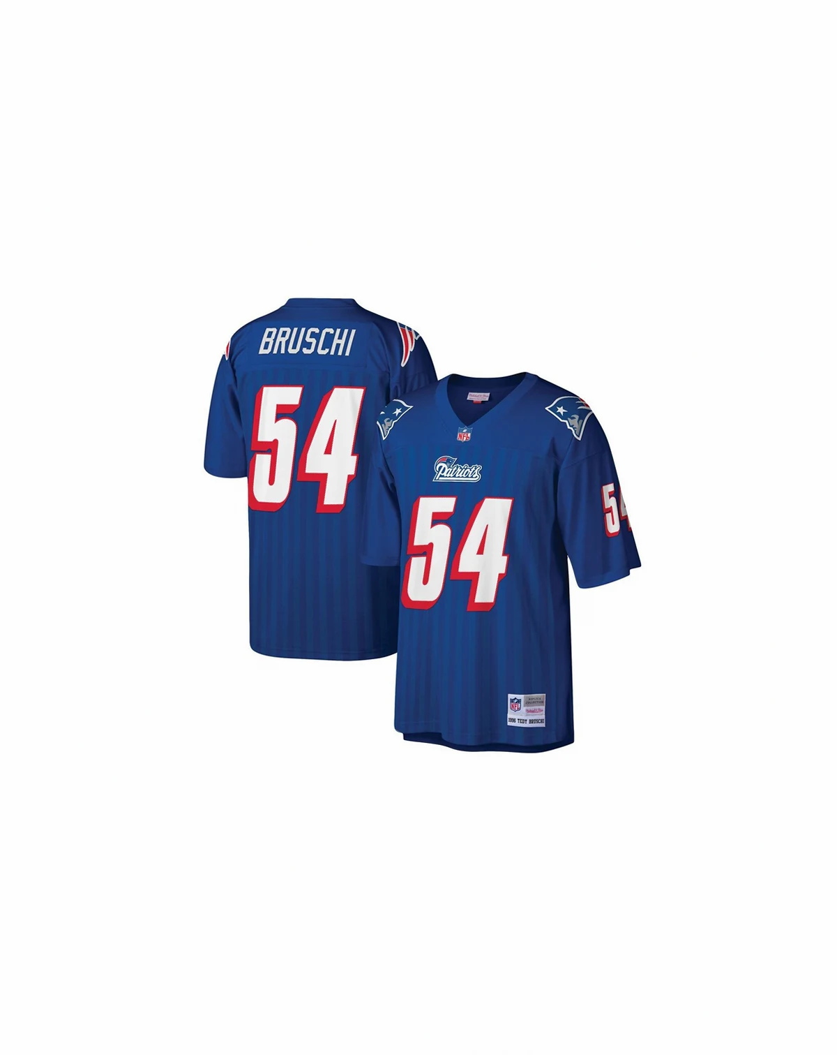 Men's Tedy Bruschi Royal New England Patriots Legacy Replica Jersey