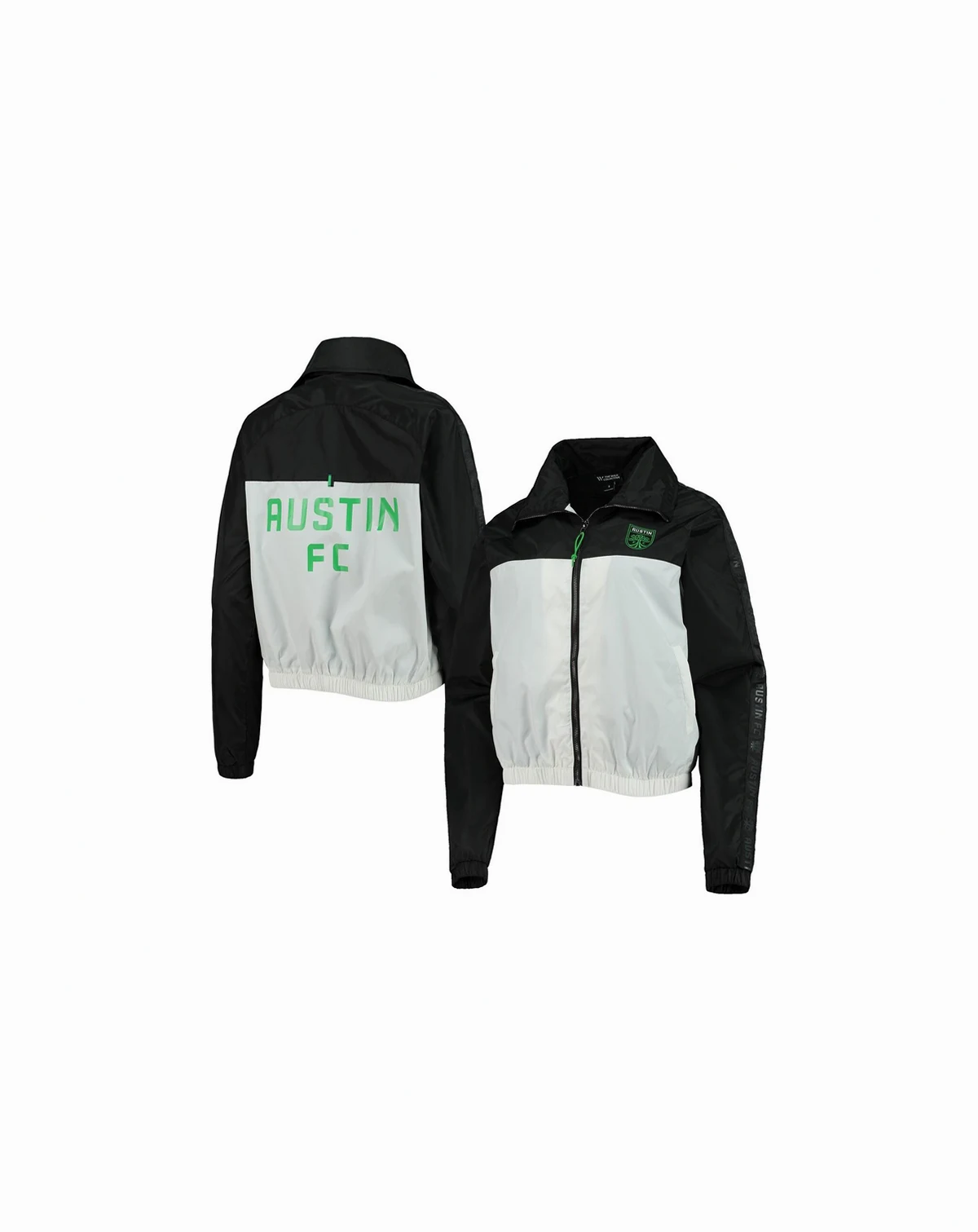Women's Black Austin FC Anthem Full-Zip Jacket
