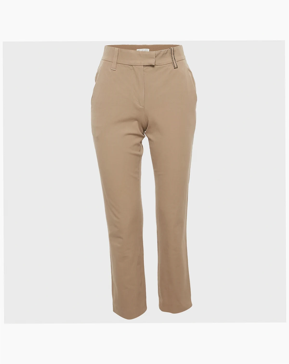 Women's Monili Detail Cotton Trouser