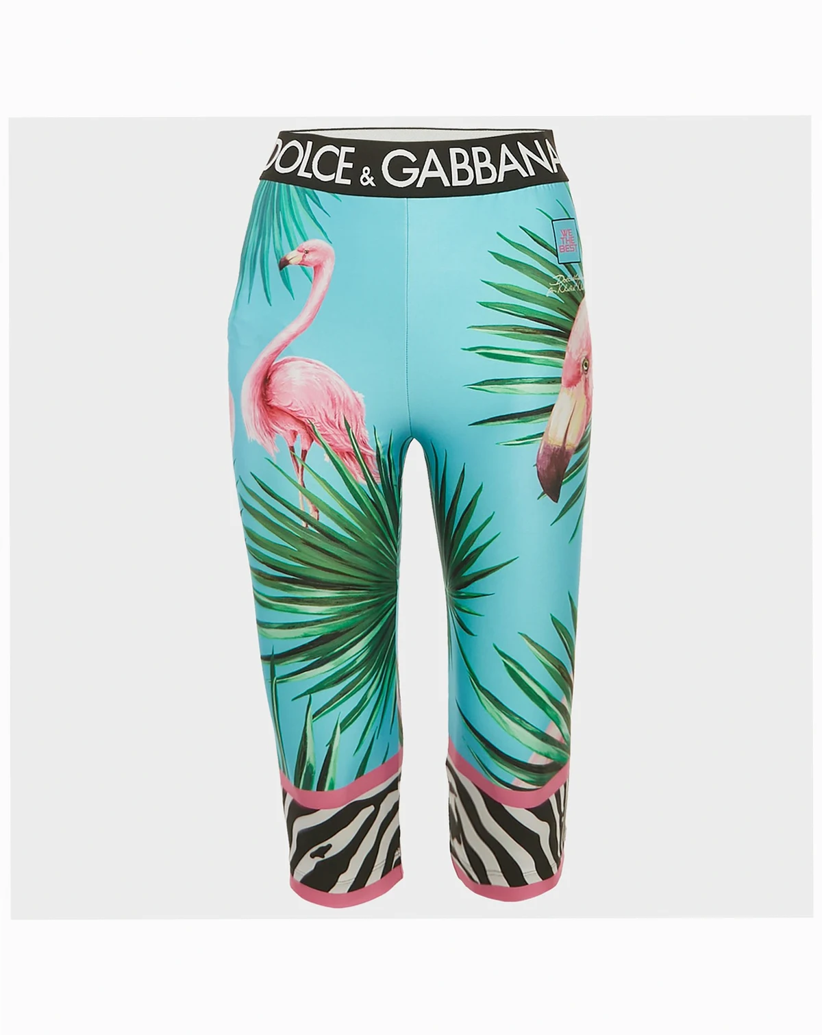 Women's X Khaled Khaled Multicolor Flamingo Print Jersey Leggings