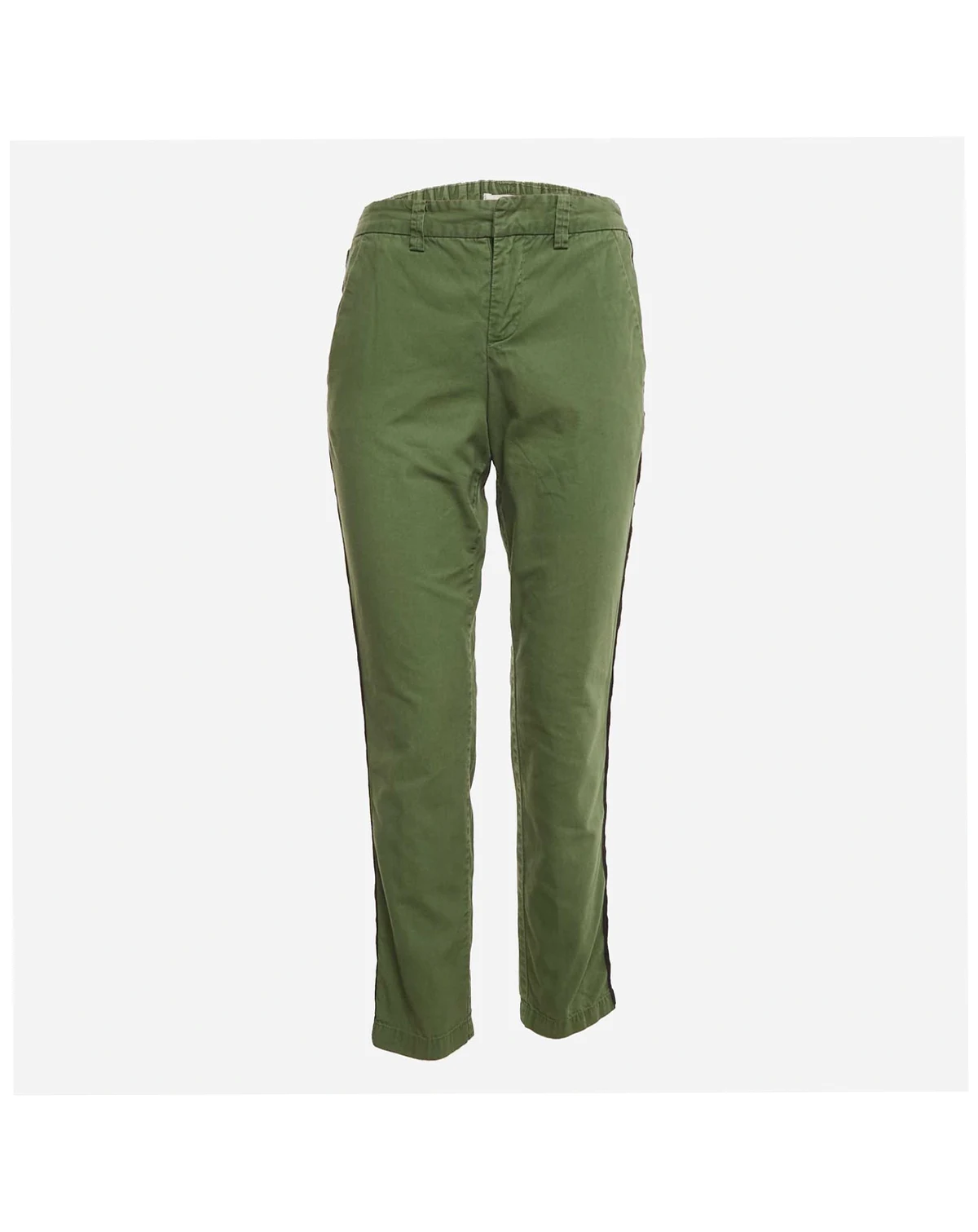 Women's Cotton Side Band Trousers