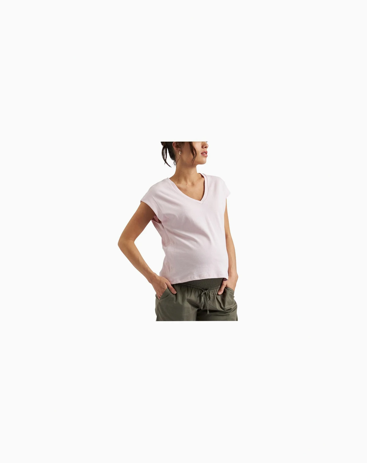 Maternity Ripe Marly Zip Nursing Tee