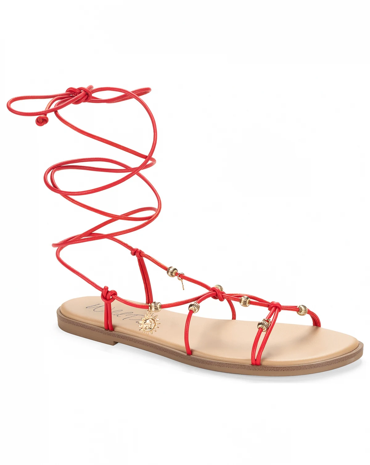 Reinaa Strappy Lace-up Flat Sandals, Exclusively at Macy's