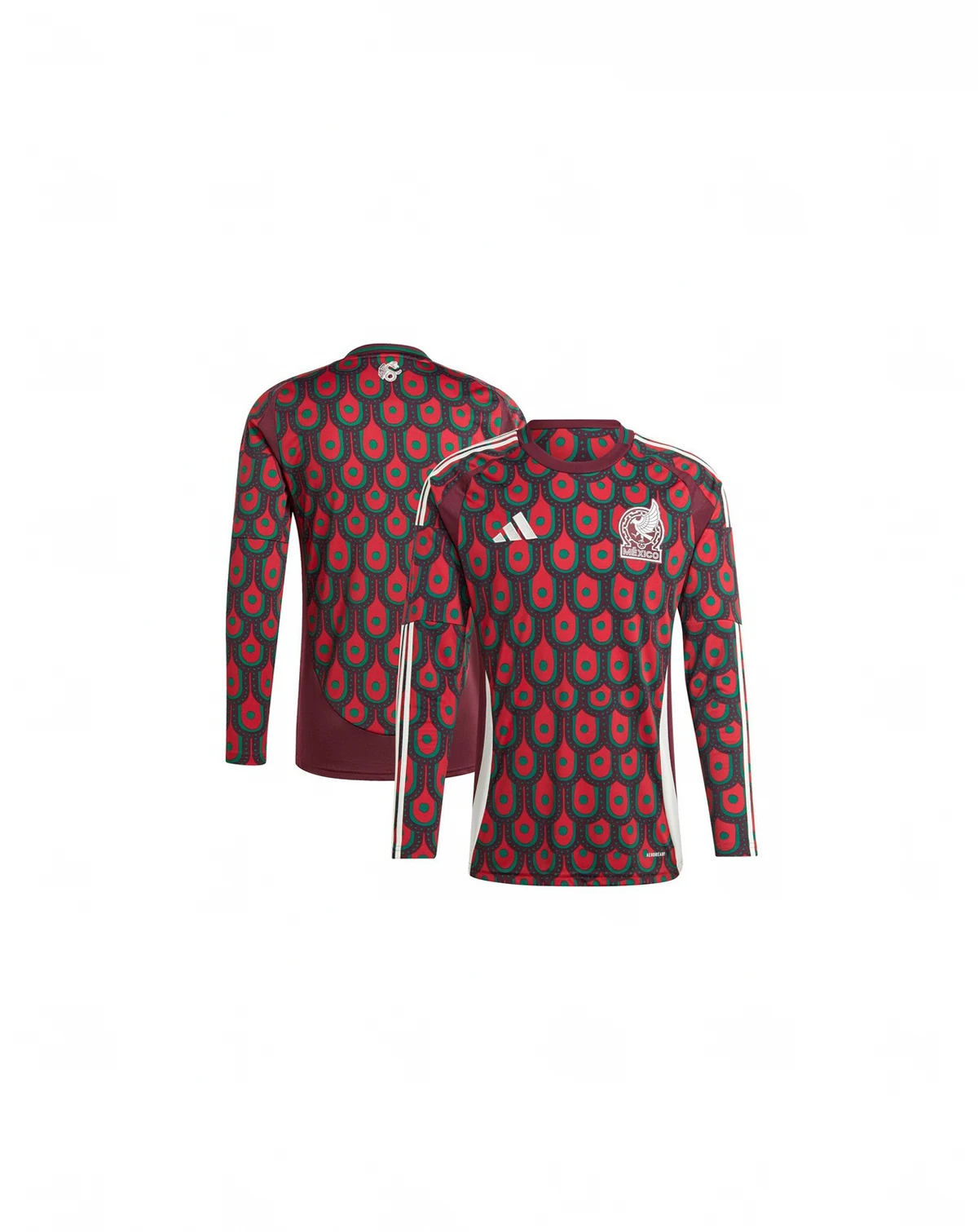 Men's and Women's Mexico National Team 2024 Replica Long Sleeve Jersey