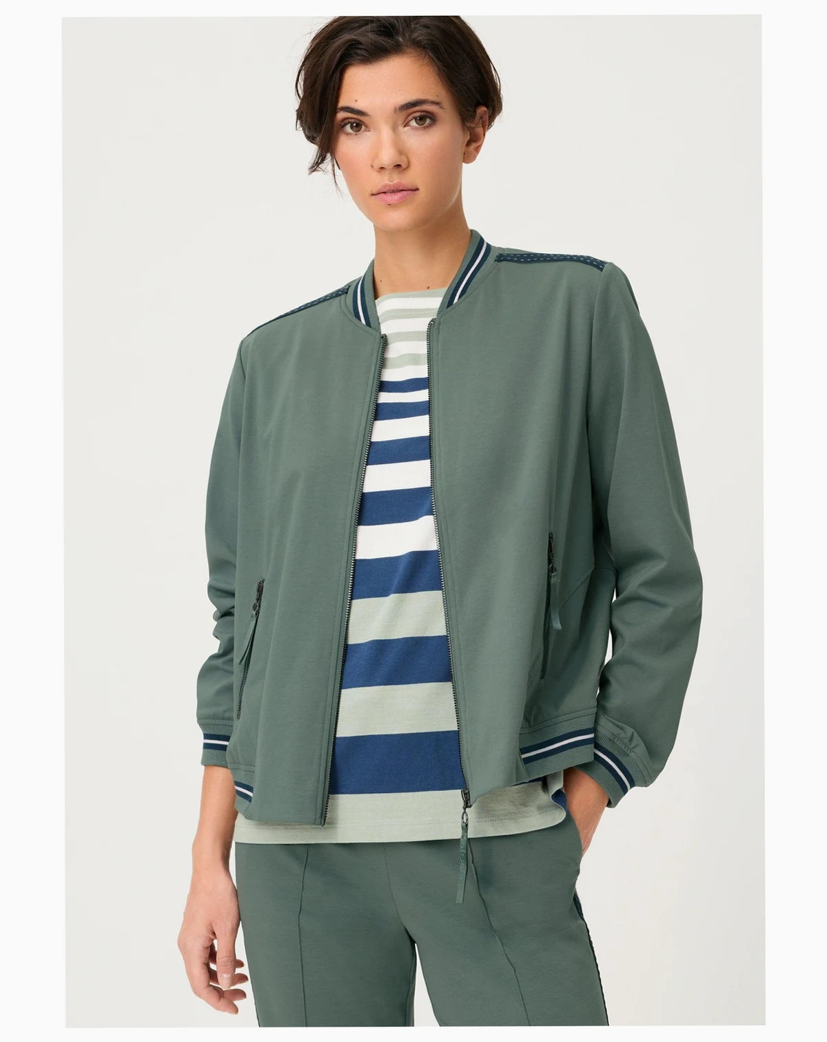 Women's Sporty Knit Jacket