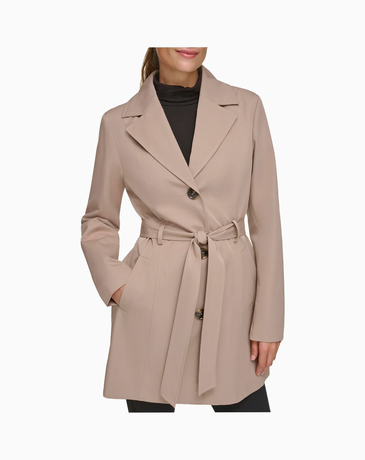 Women's Belted Trench Coat