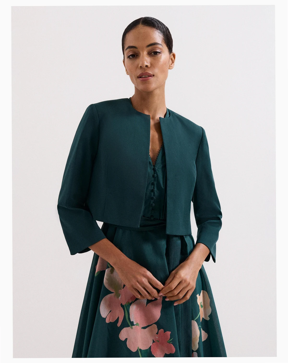 Women's Arlette Teal Jacket